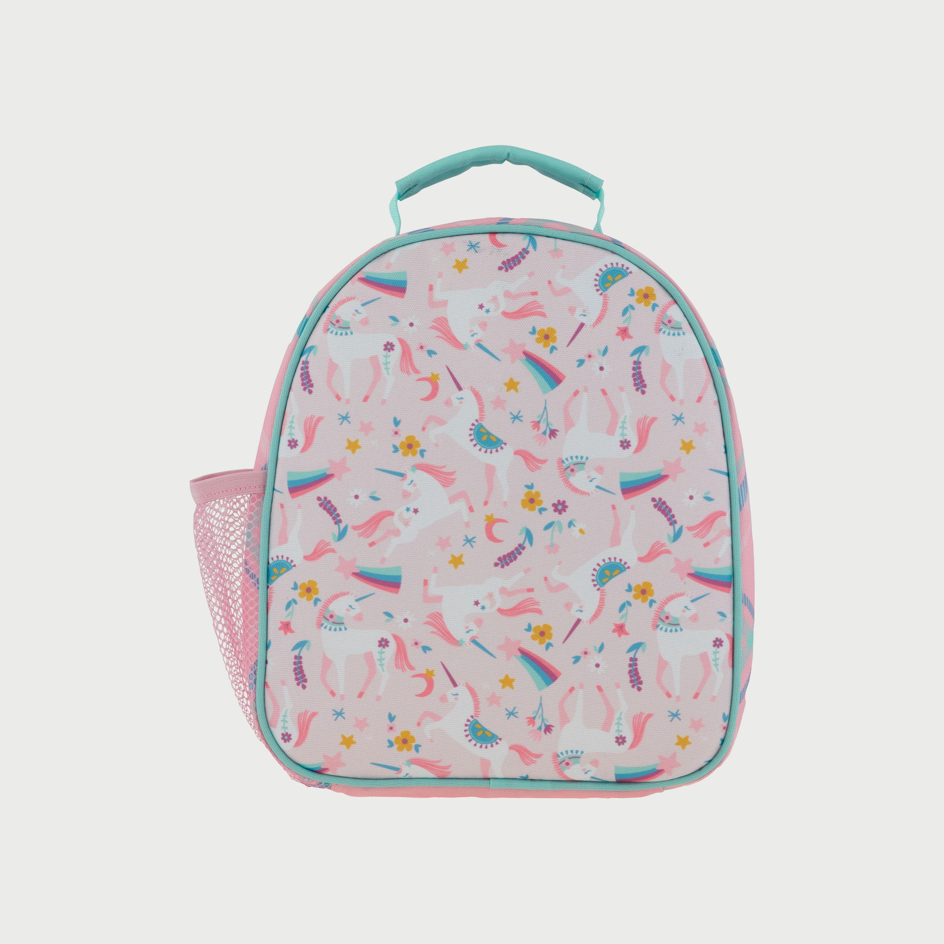 Stephen Joseph All Over Print Lunch Bag, Pink, Unicorn-school-lunchessentials-lunchbags-image-2
