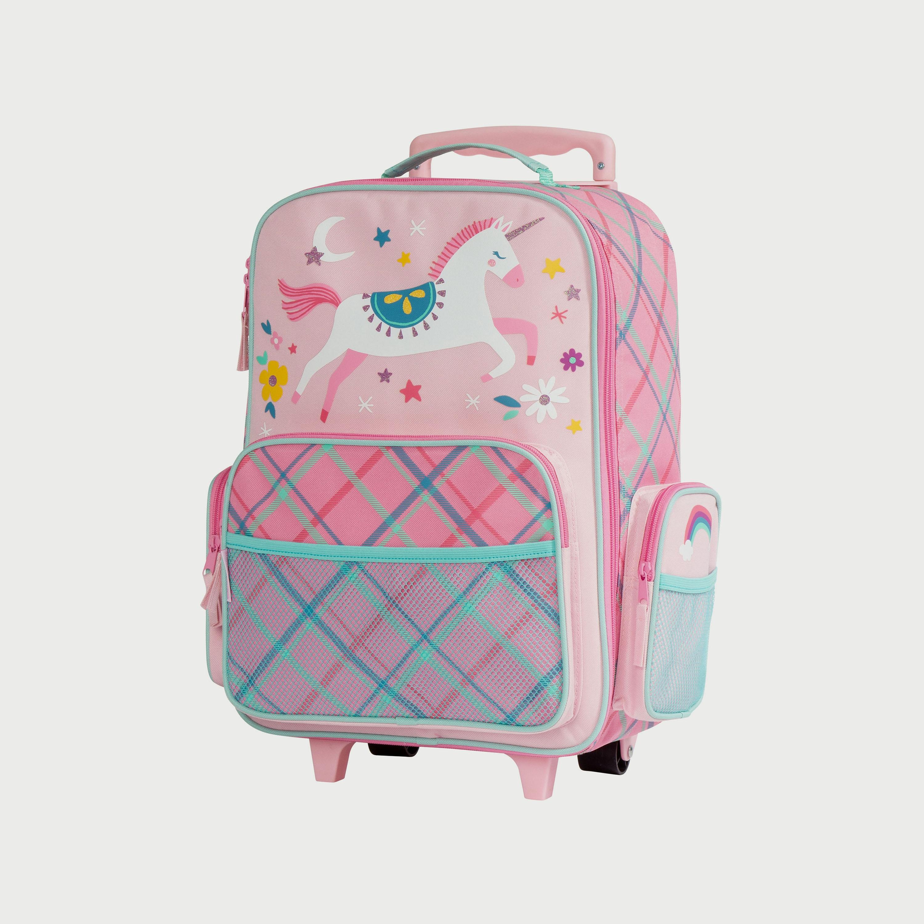 Buy Stephen Joseph Classic Rolling Trolley Bag Pink Unicorn