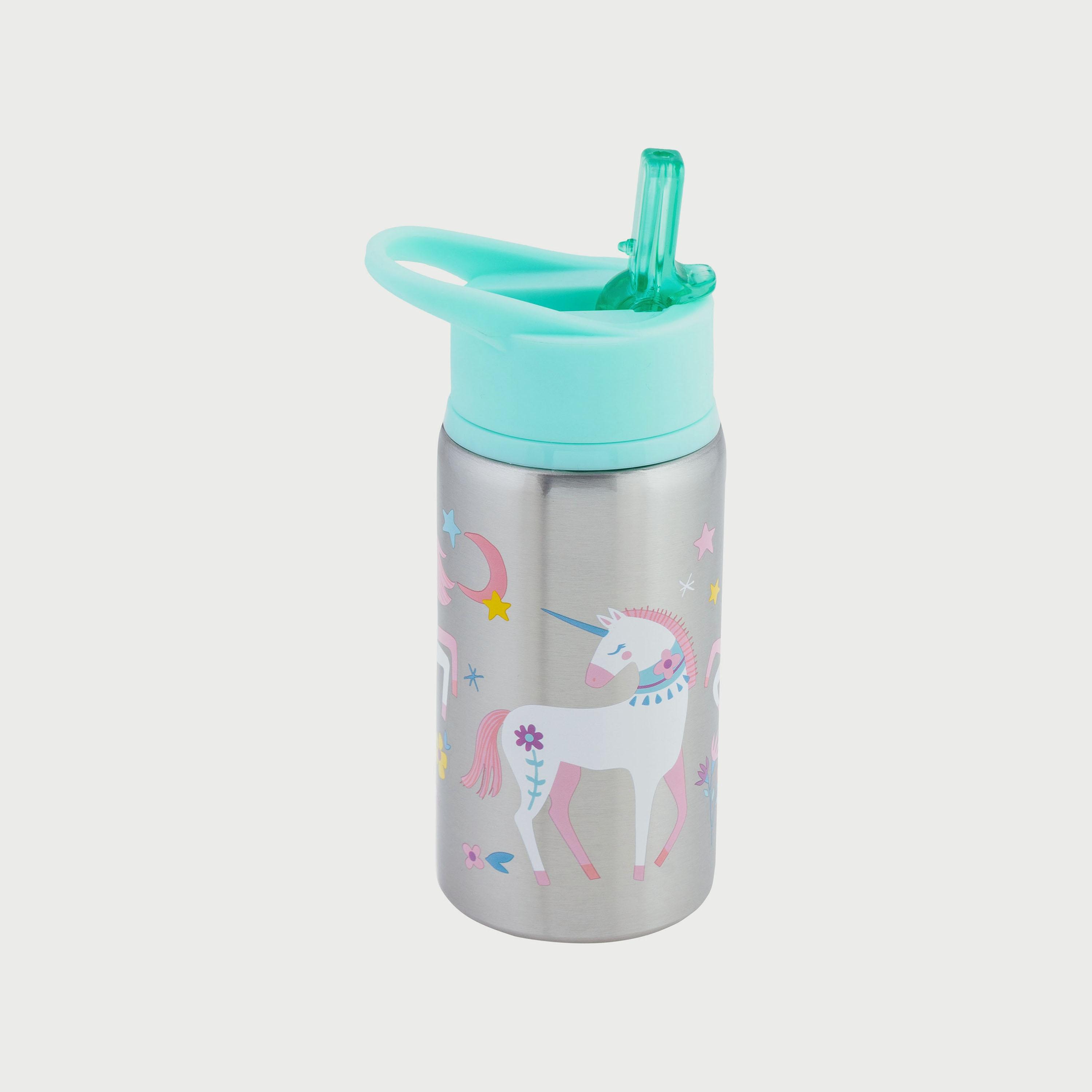 زجاجة ماء من الستانلس ستيل من ستيفن جوزيف, وحيد القرن - 532 مل-school-waterbottles-image-1