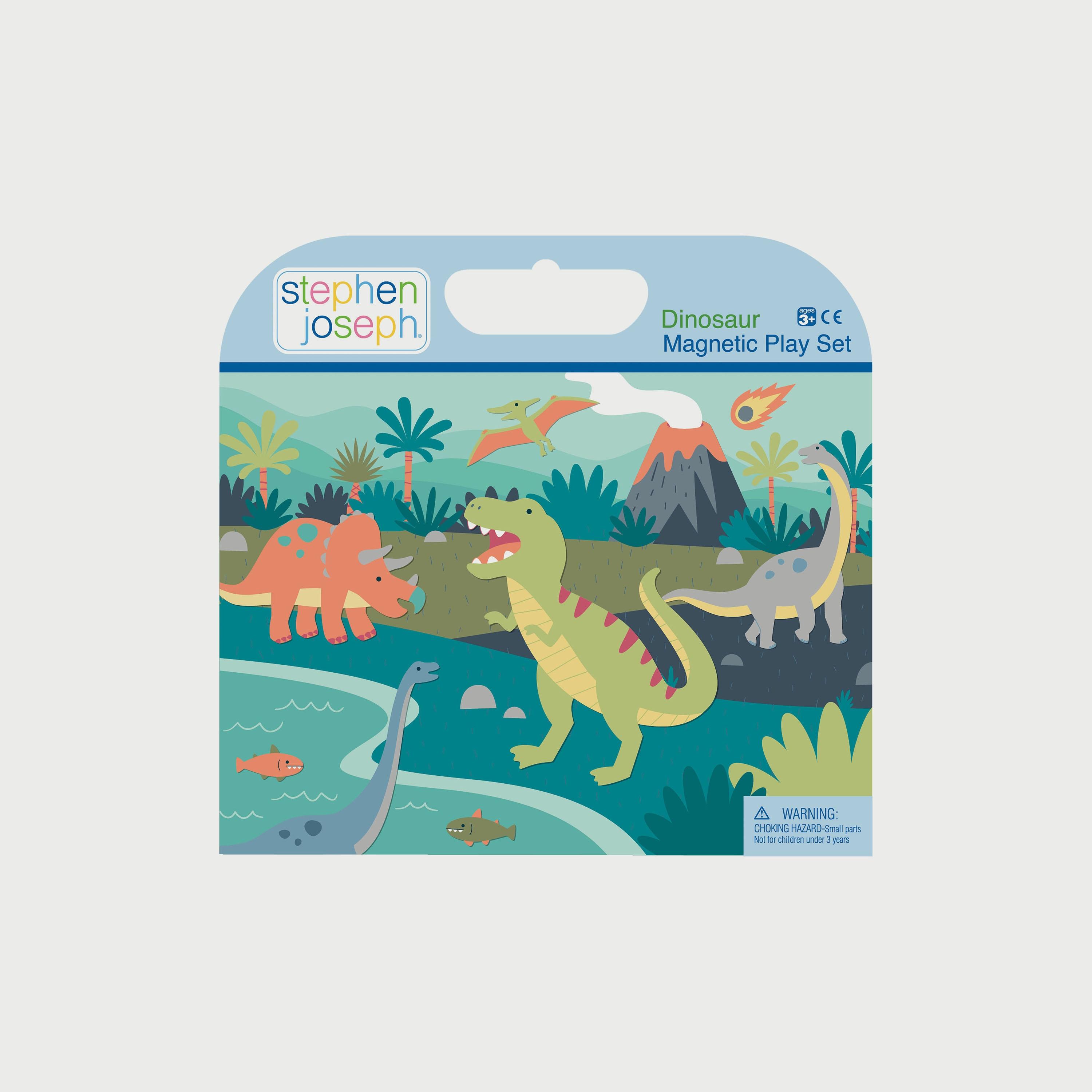 Stephen Joseph Magnetic Playset, Dino-toys-buildingblocks-magnetictoys-image-1