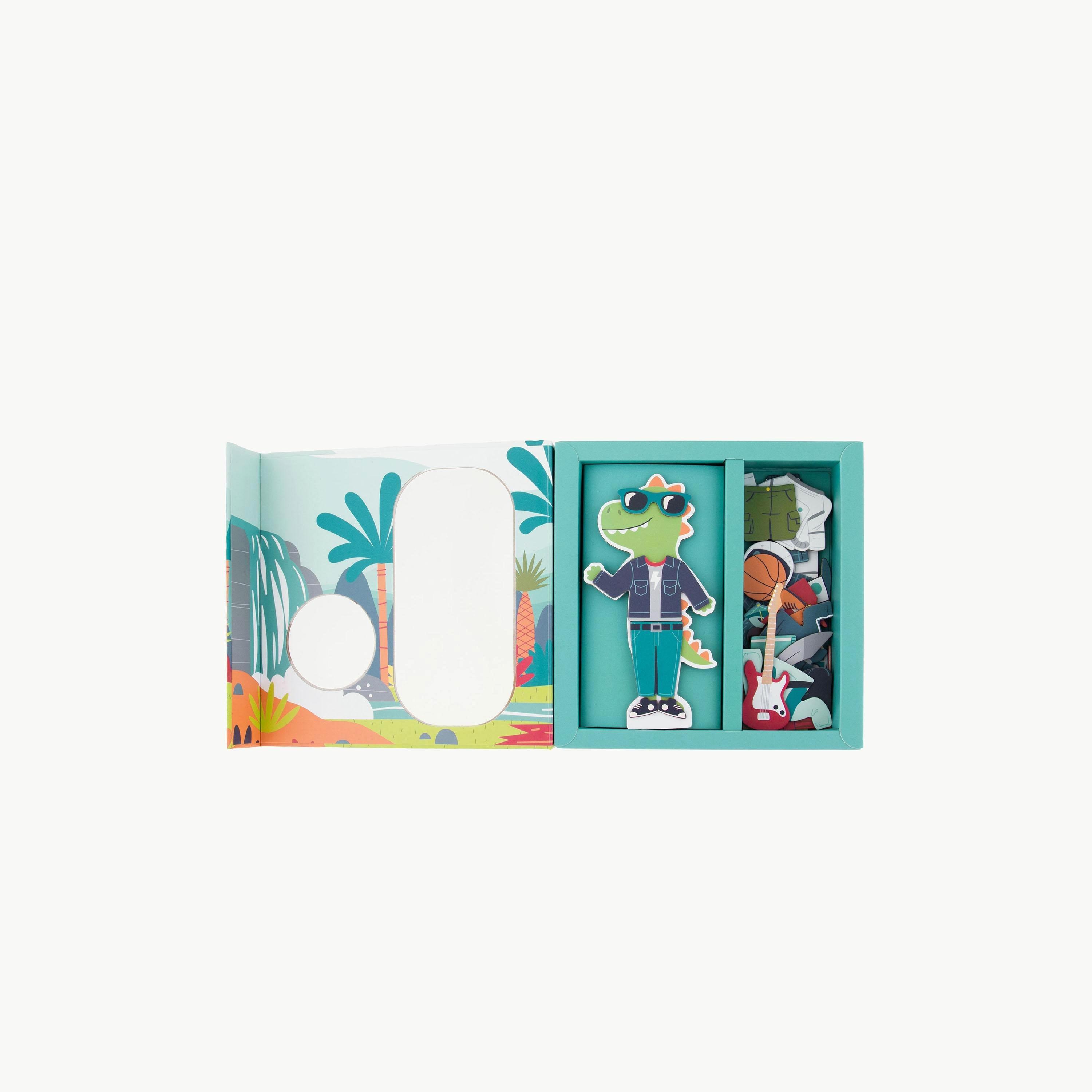 Stephen Joseph Magnetic Dress Up Doll, Dino And Lion-toys-dollsandplaysets-dolls-image-3