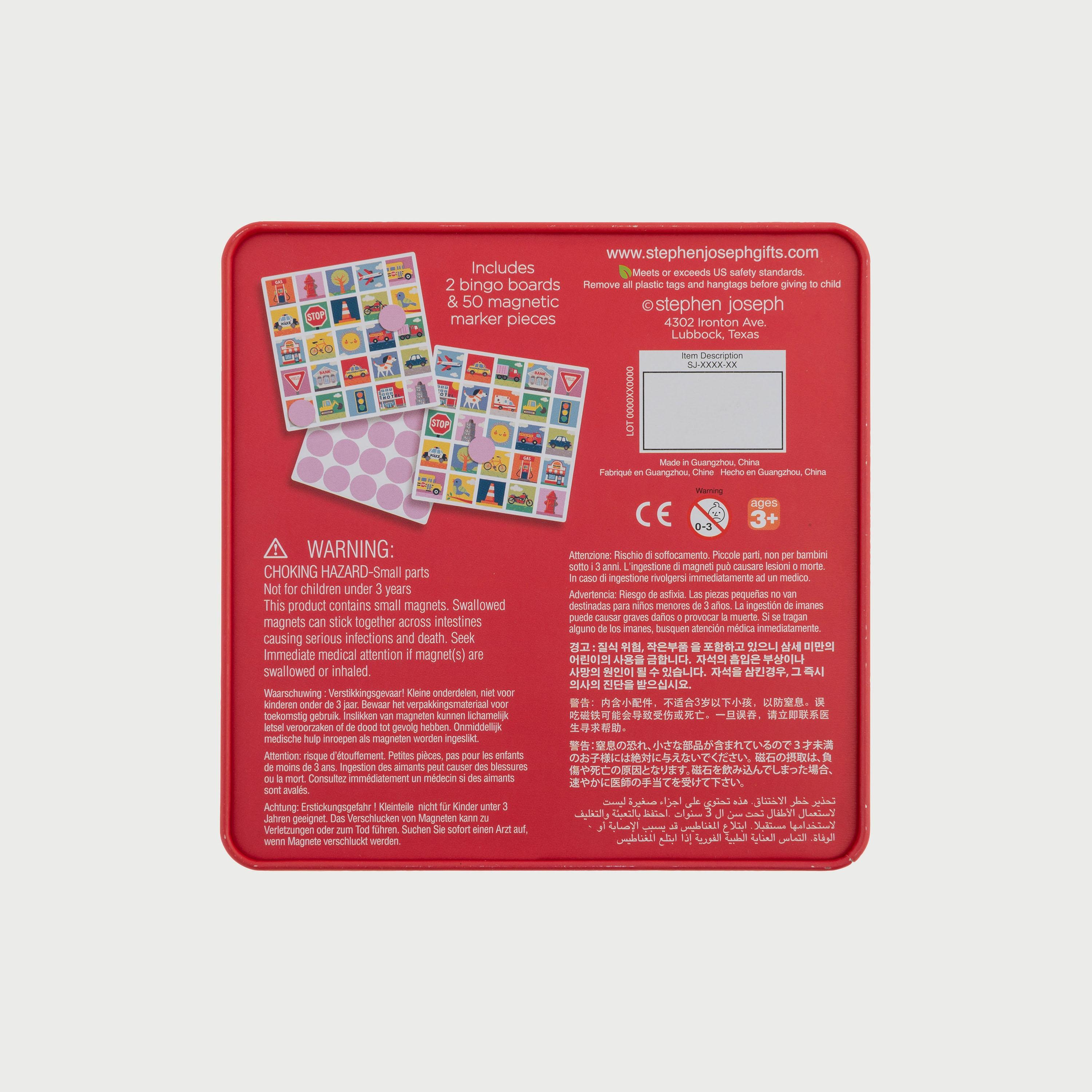 Stephen Joseph Car Bingo, Around Town-toys-indoortoys-boardgames-image-2