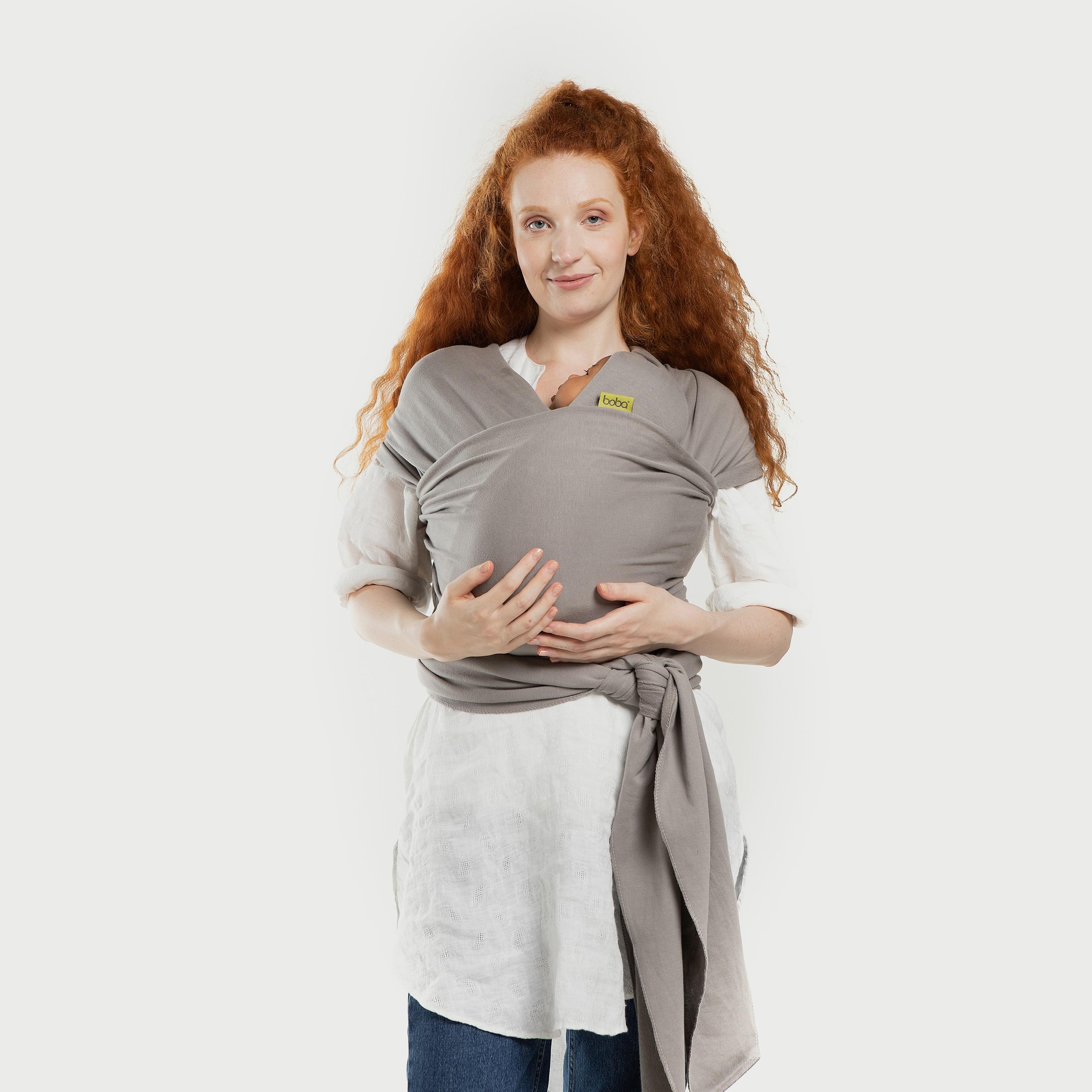 Boba Classic Wrap, Gray-baby-gear-babycarriers-image-2