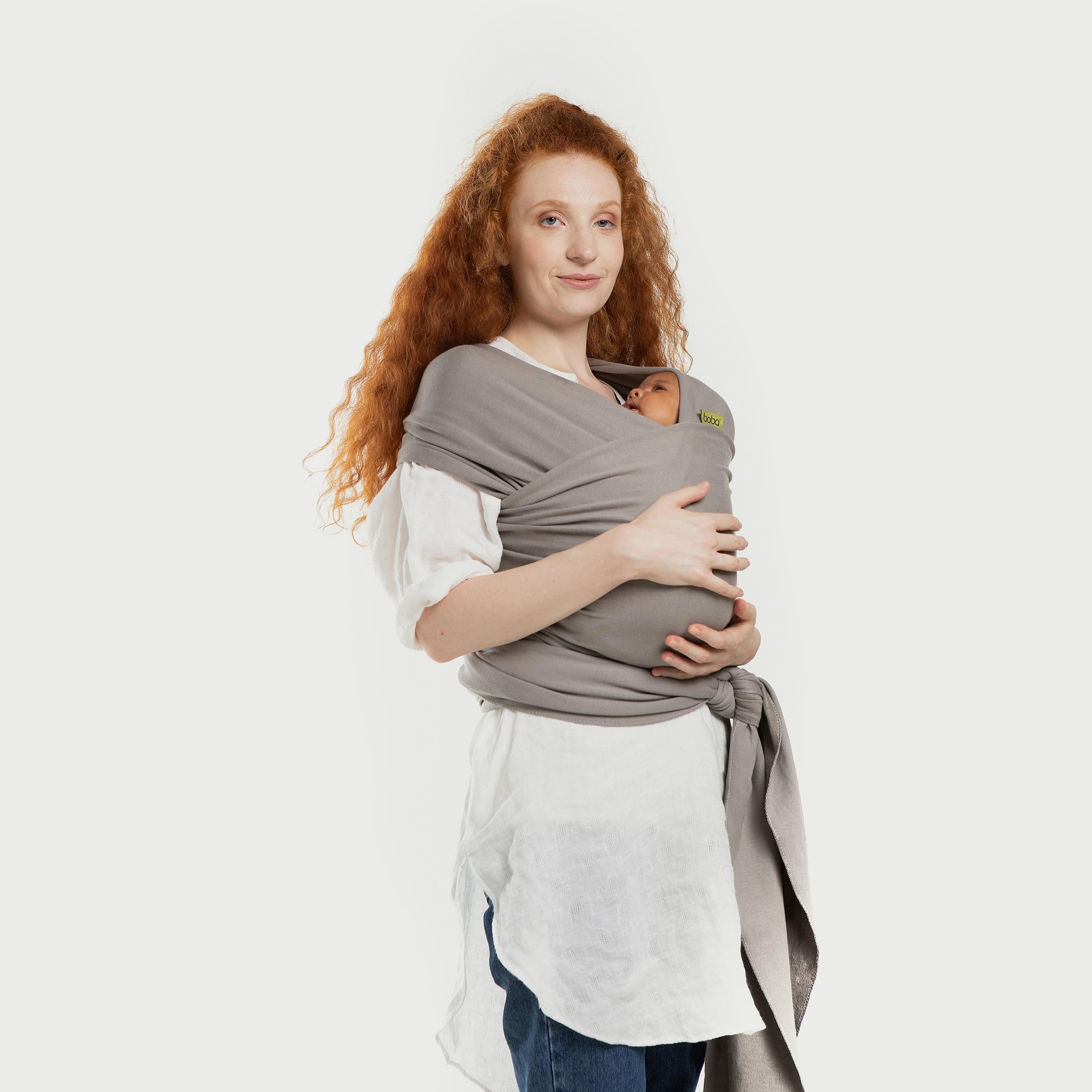 Boba Classic Wrap, Gray-baby-gear-babycarriers-image-3