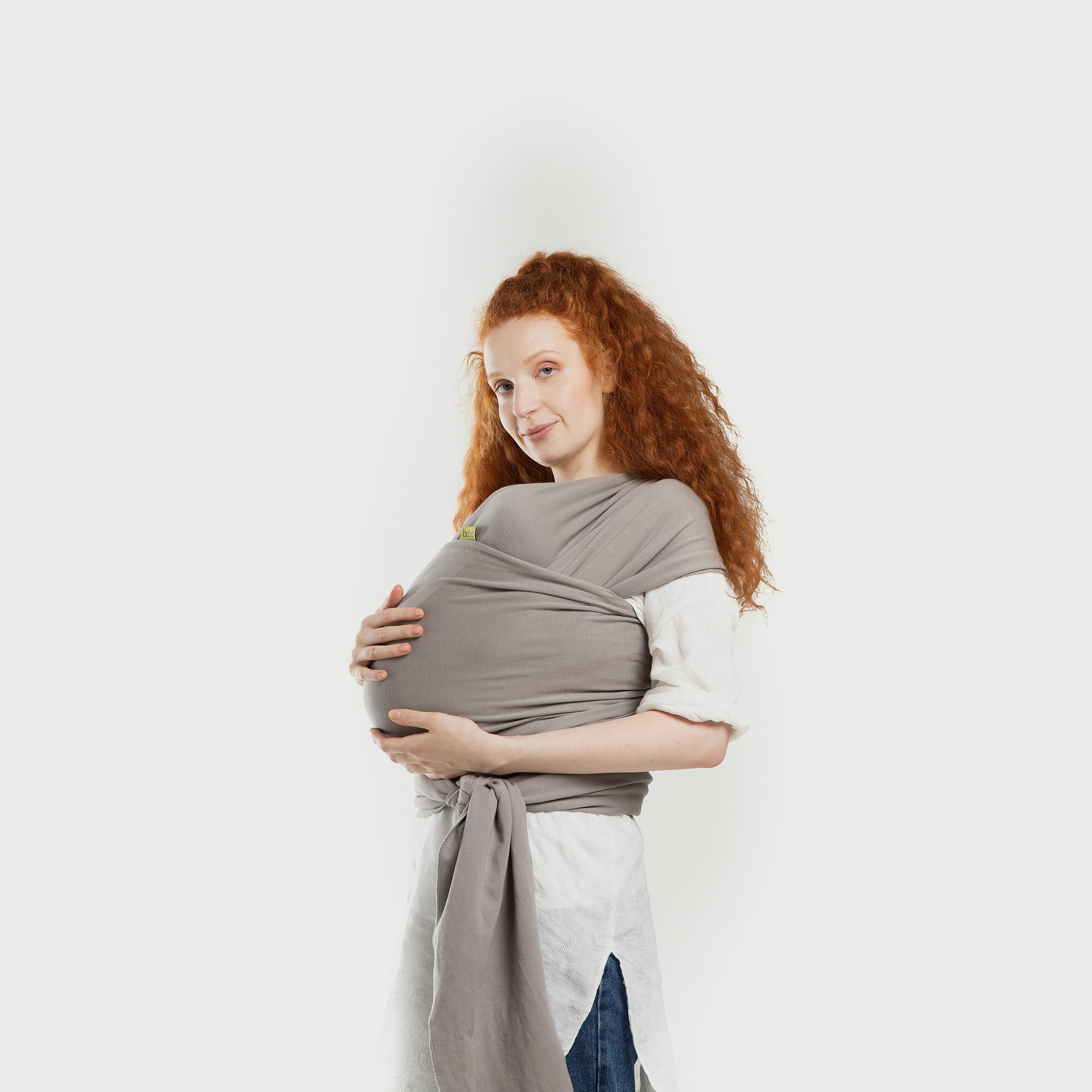 Boba Classic Wrap, Gray-baby-gear-babycarriers-image-4