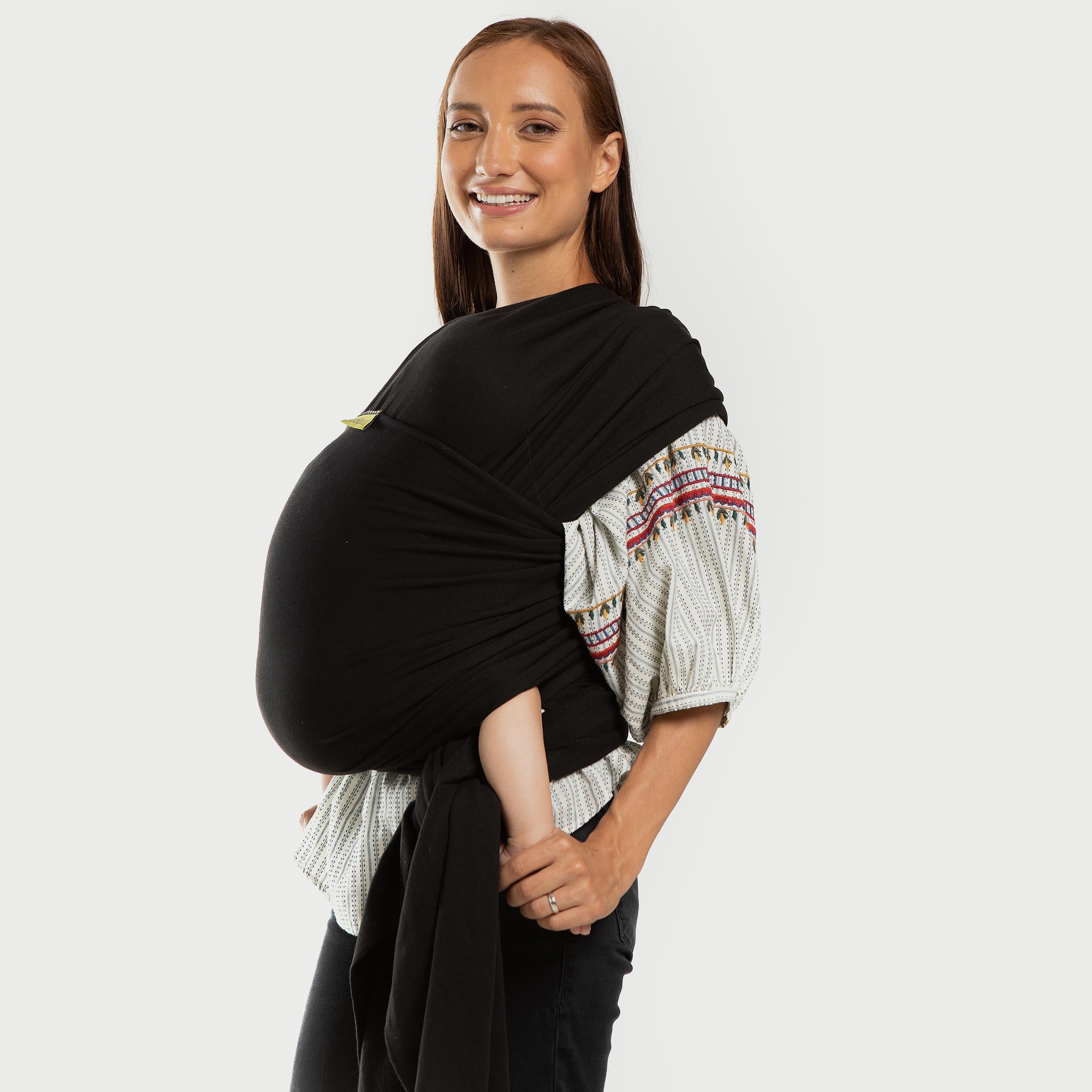 لفة كلاسيكية من بوبا, أسود-baby-gear-babycarriers-image-2