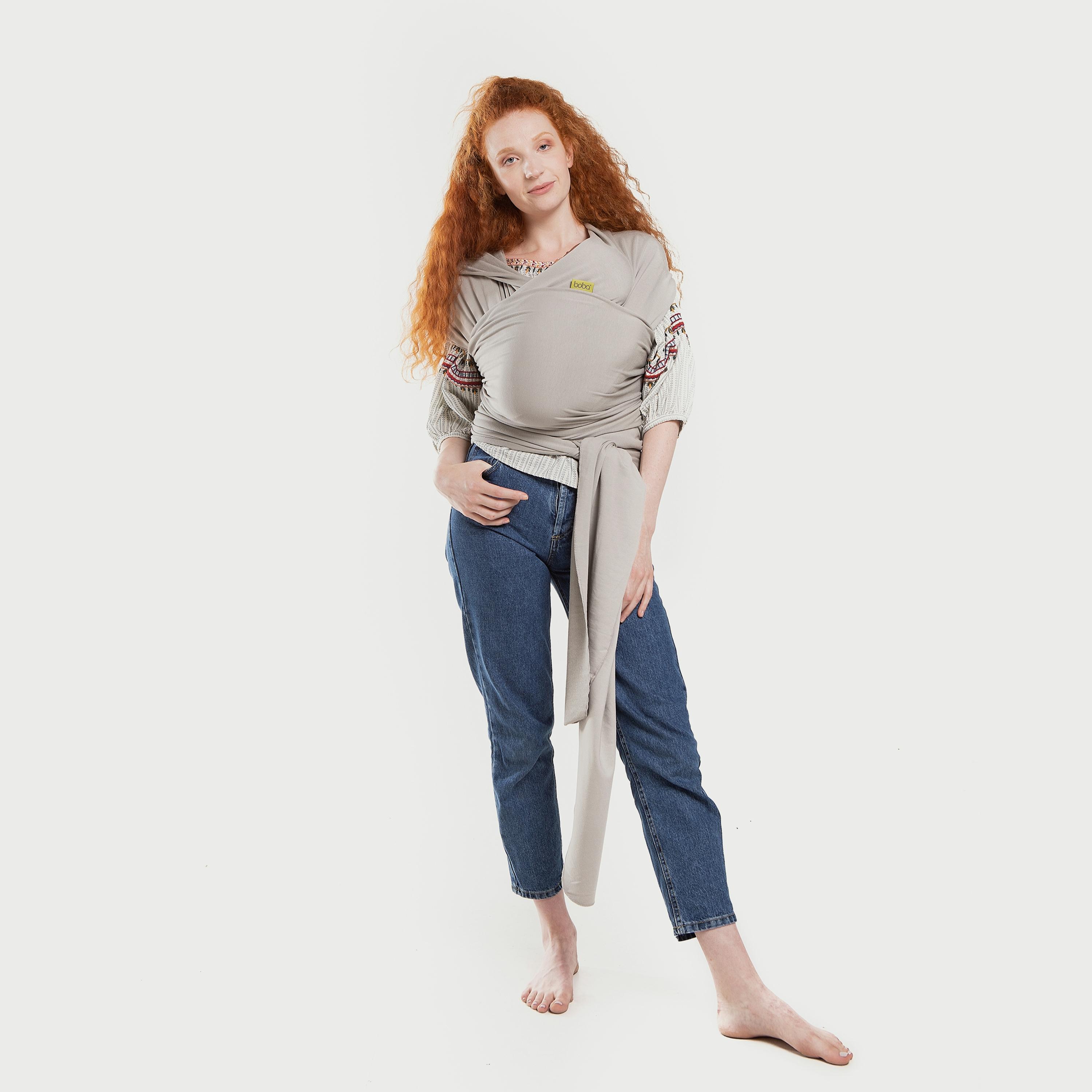 لفة الصفاء من بوبا, رمادي فاتح-baby-gear-babycarriers-image-5