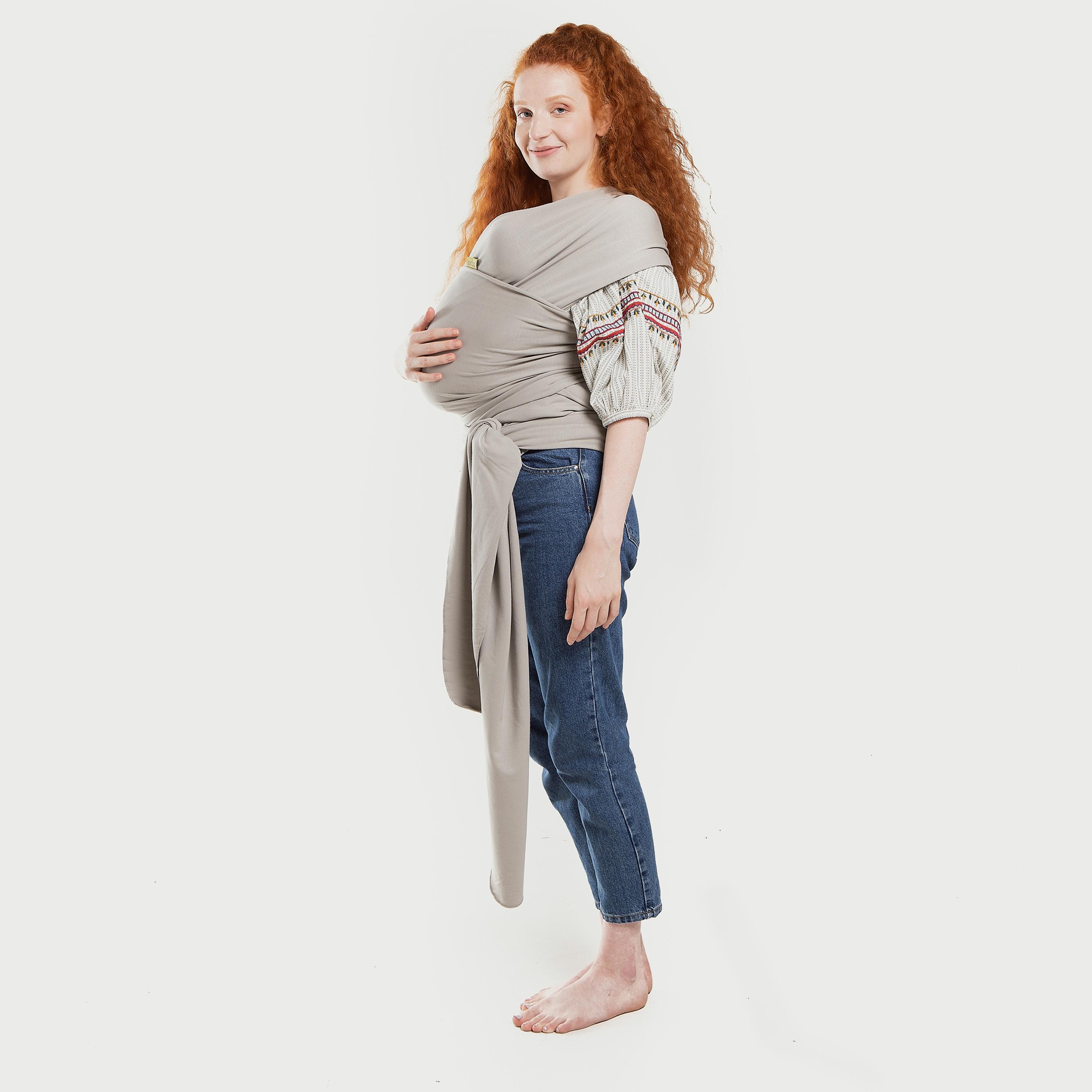 لفة الصفاء من بوبا, رمادي فاتح-baby-gear-babycarriers-image-3