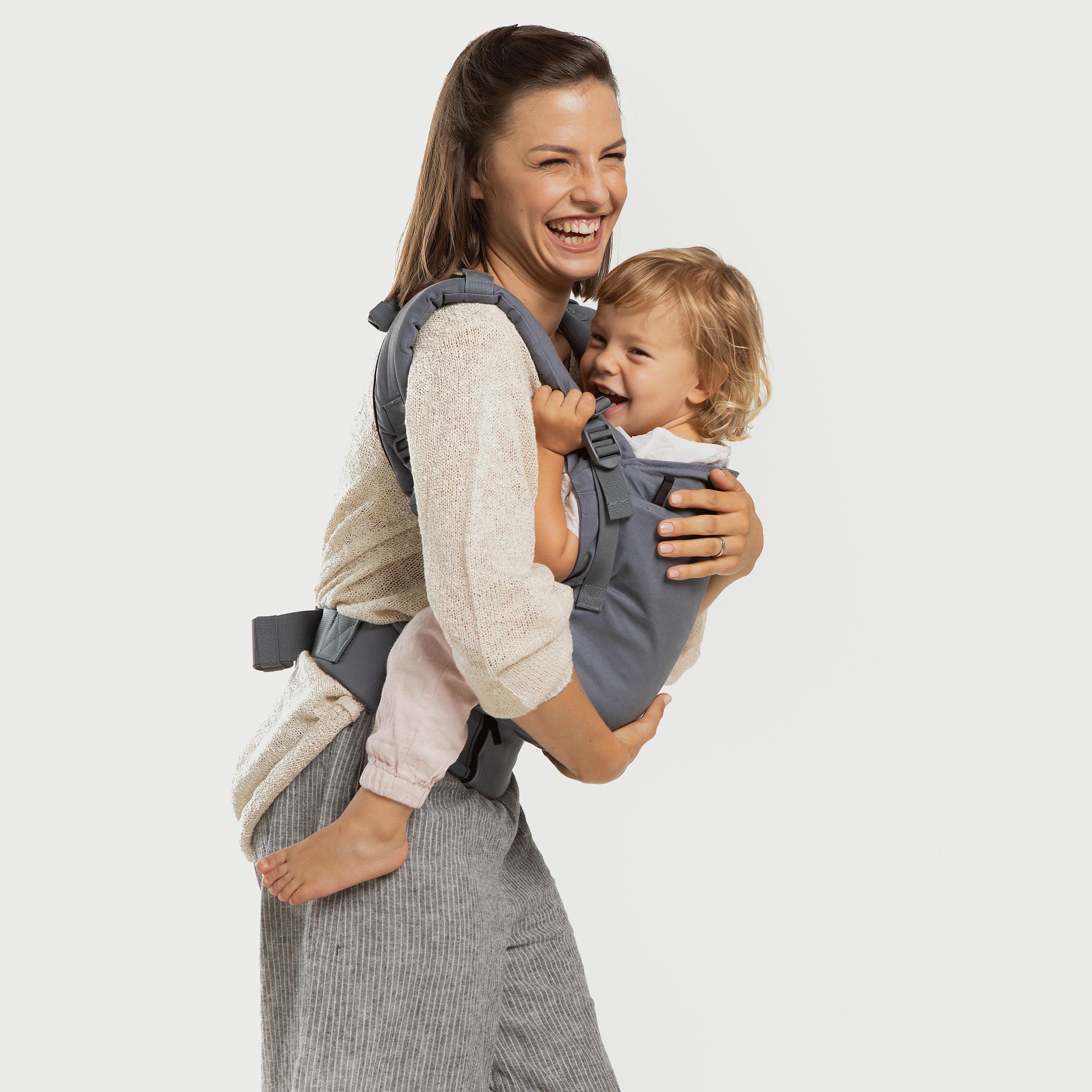 Boba X Baby Carrier, Grey-baby-gear-babycarriers-image-1