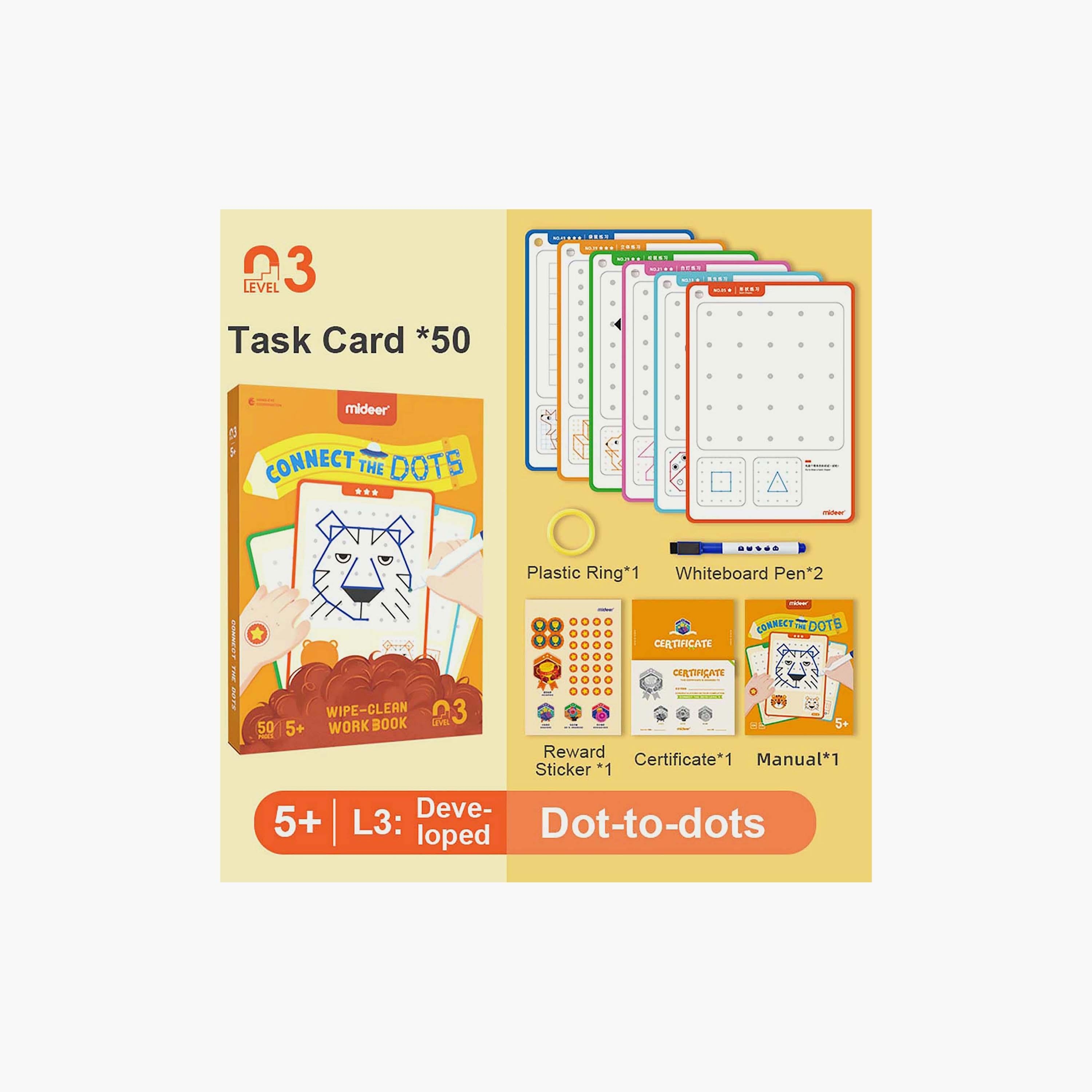 Mideer Connect the Dots Wipe Clean Workbook-school-artsandcrafts-image-2