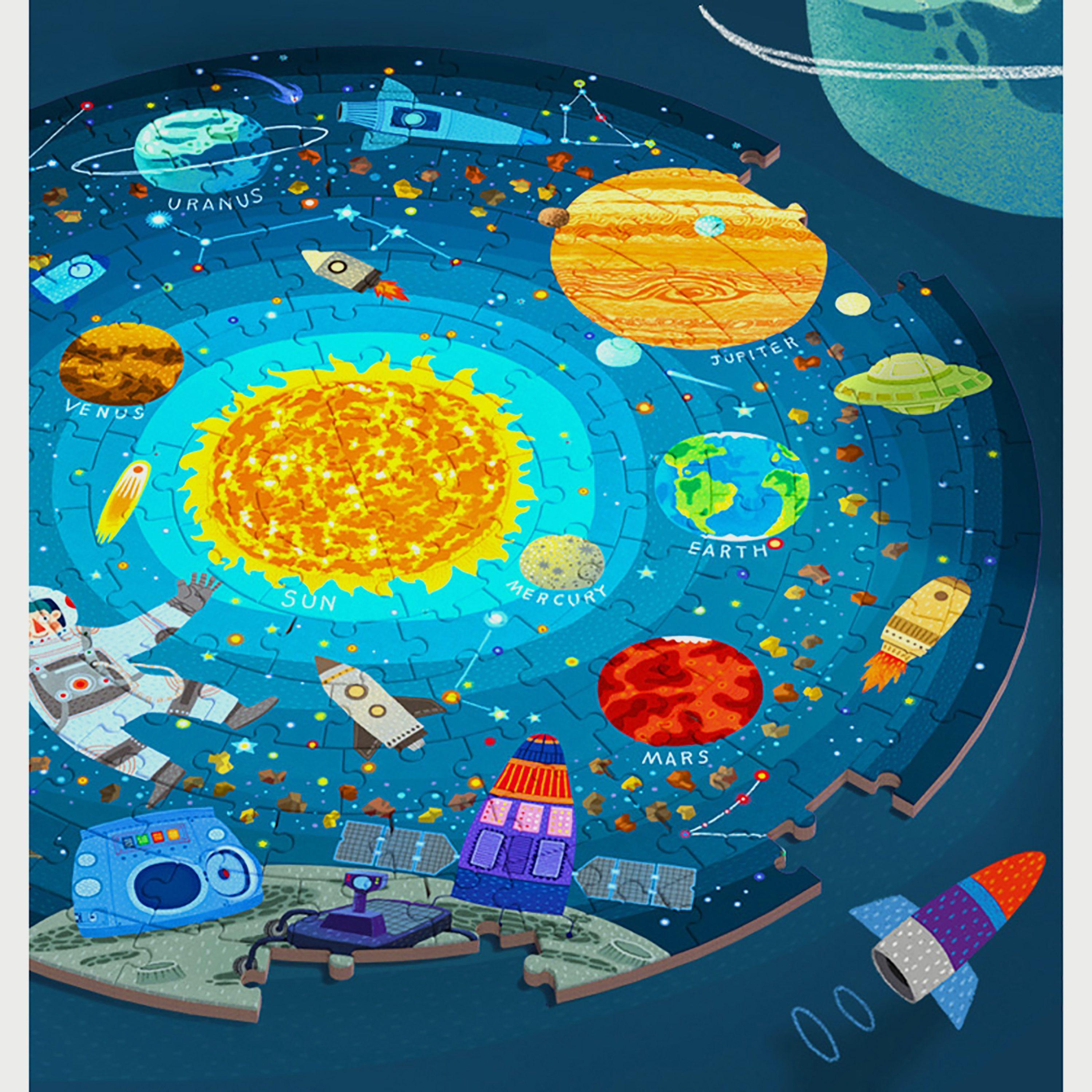 بازل جلاكسي 150 قطعة من ماي دير-toys-indoortoys-puzzles-image-4