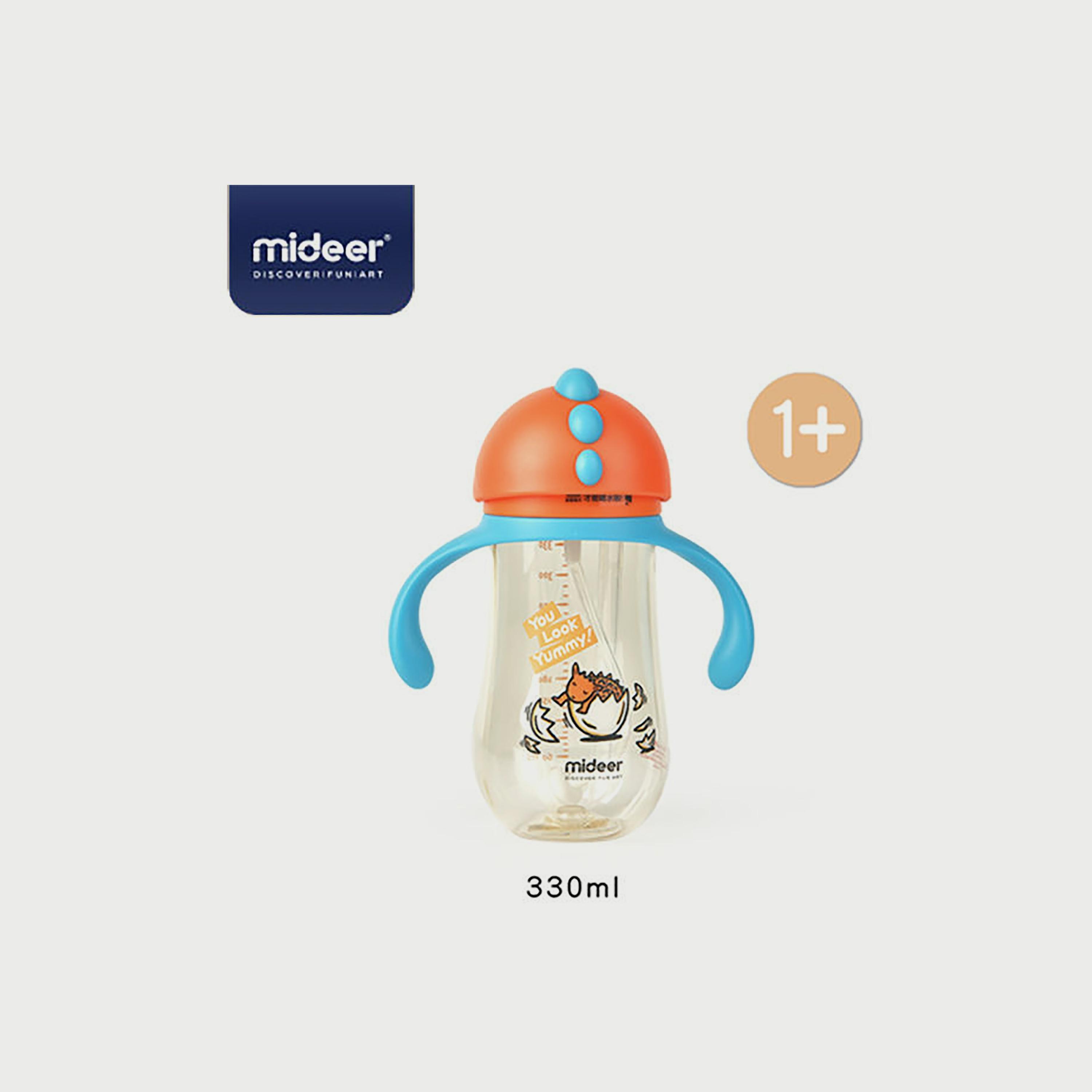 Mideer Sippy Cup, Blue (330 ML)-baby-feeding-mealtimeessentials-image-1