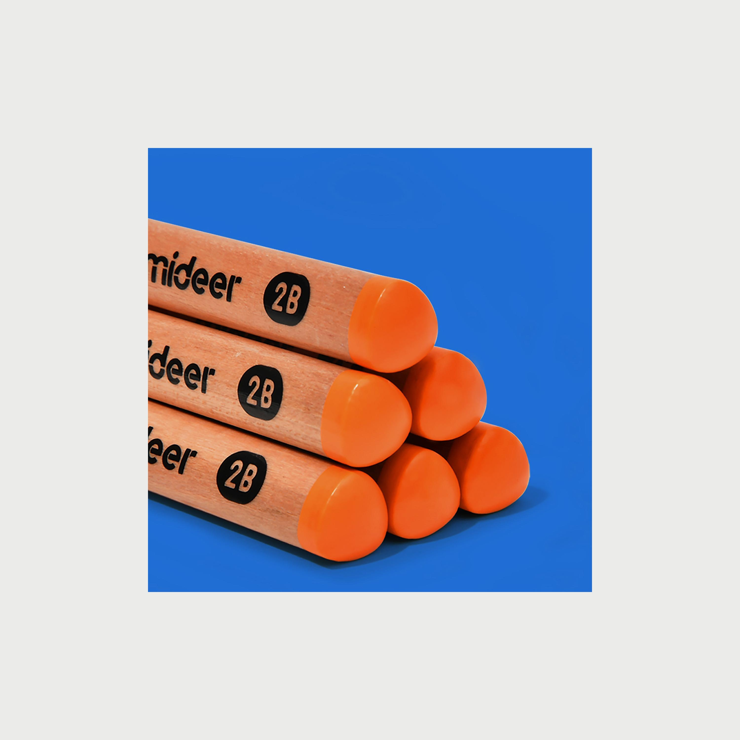 Mideer Triangular Pencil 2B, 6 Piece-school-stationery-pensandpencils-image-3