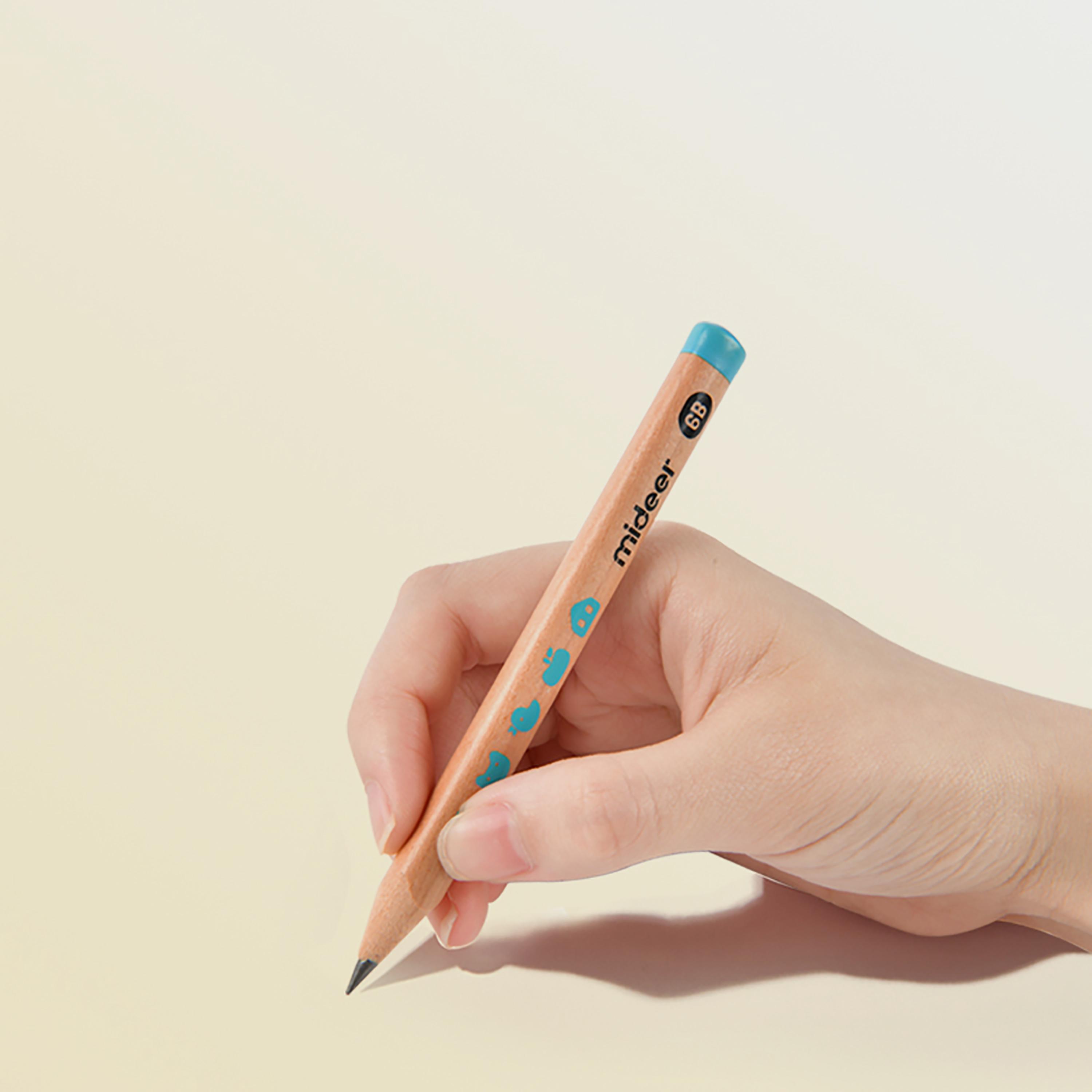 Mideer Triangular Pencil 6B, 6 Piece-school-stationery-pensandpencils-image-7