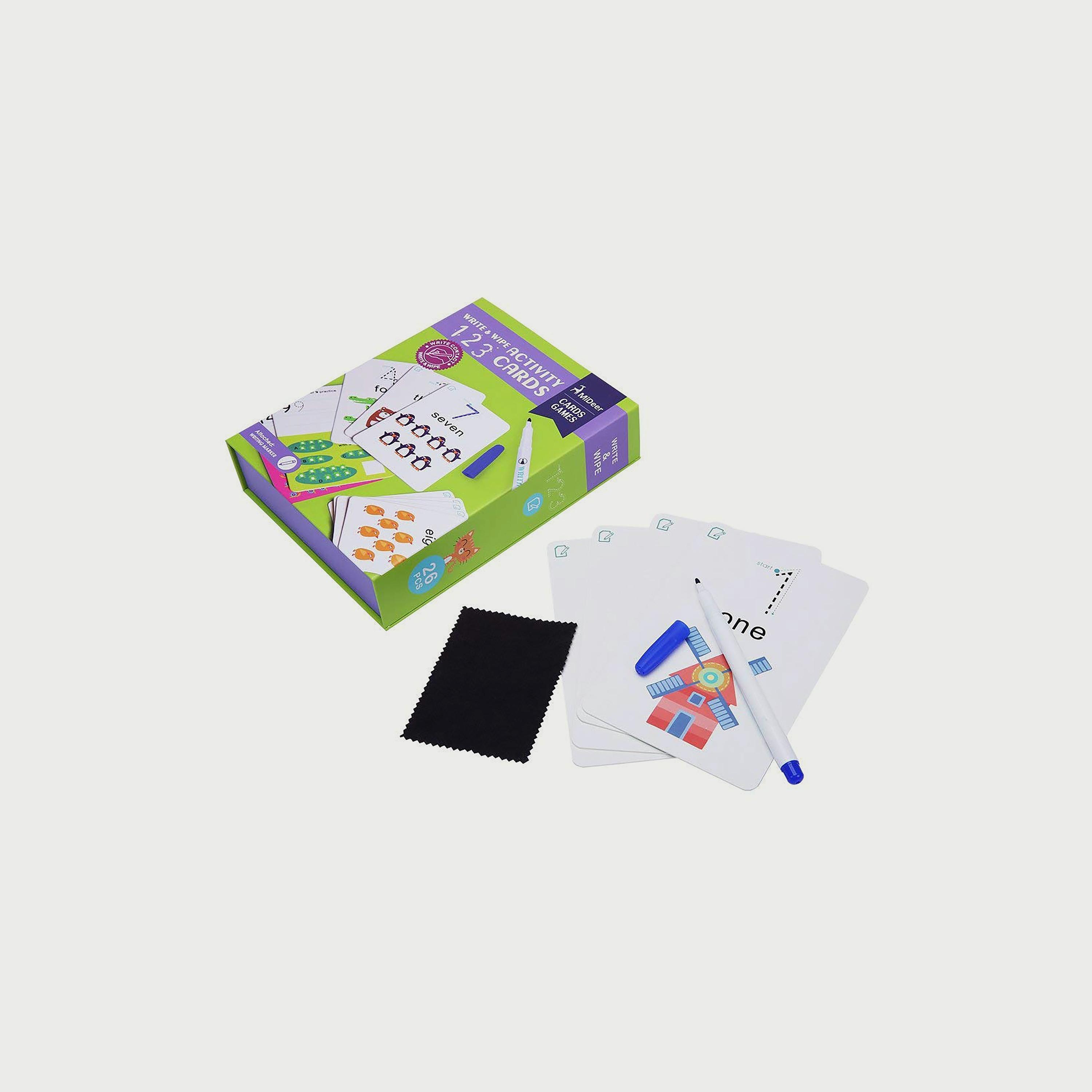 Mideer Write & Wipe Cards, 123-toys-babyandtoddlertoys-learningtoys-image-3