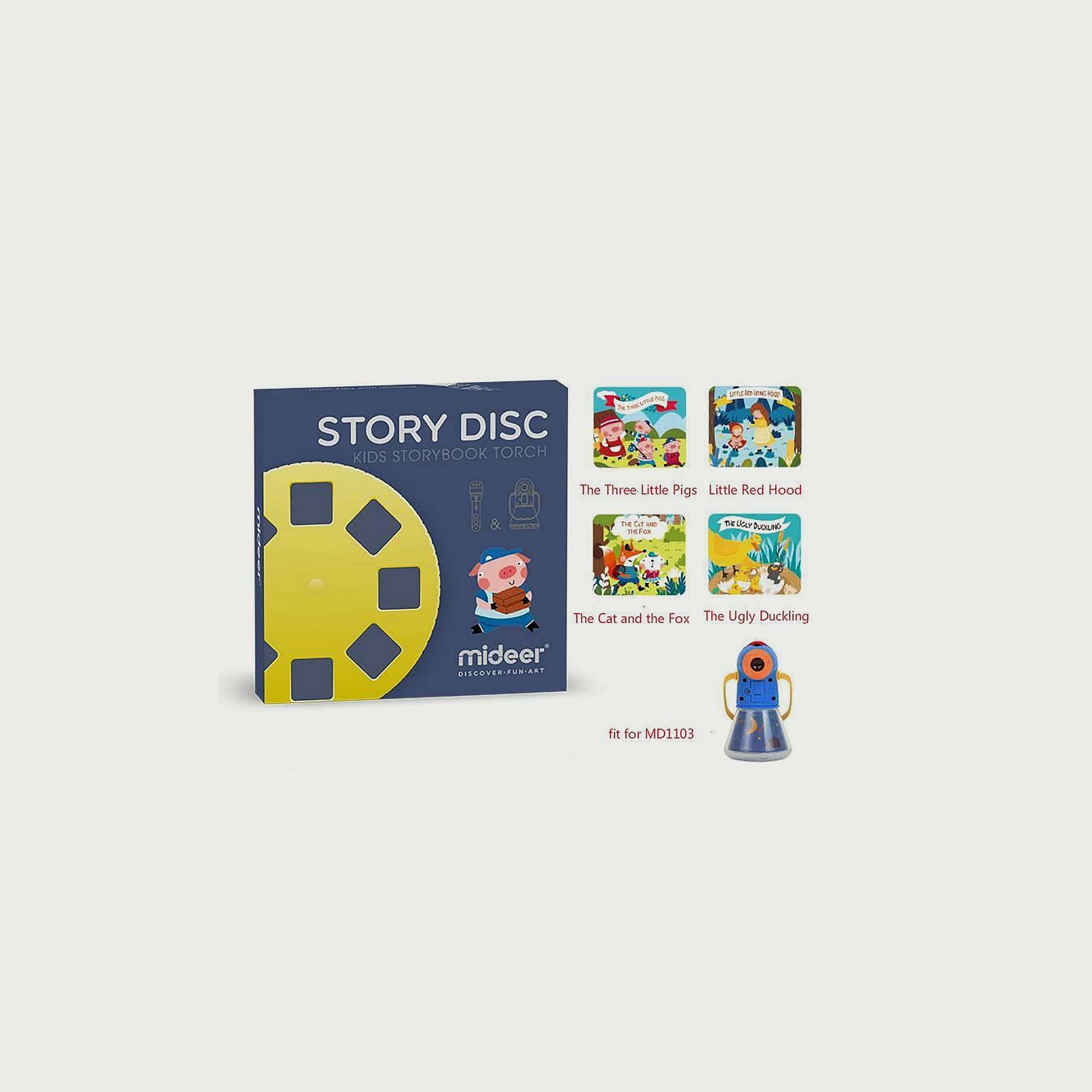 Mideer Story Projector Disc-toys-babyandtoddlertoys-learningtoys-image-2