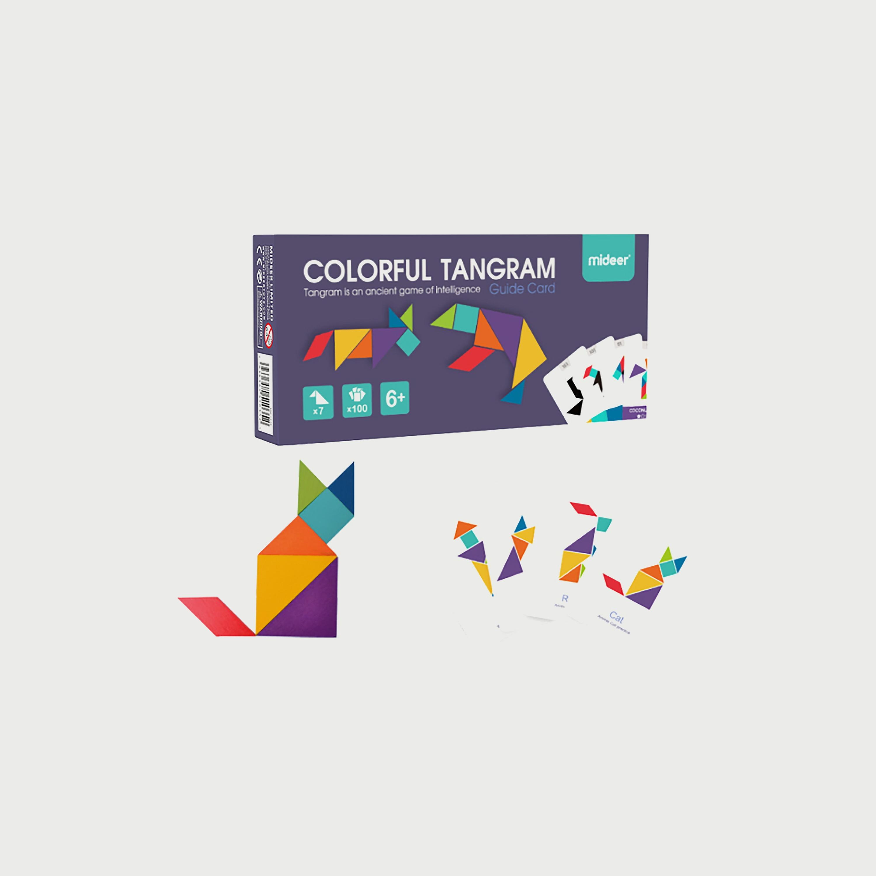 Mideer Colorful Tangram Game-toys-babyandtoddlertoys-learningtoys-image-1
