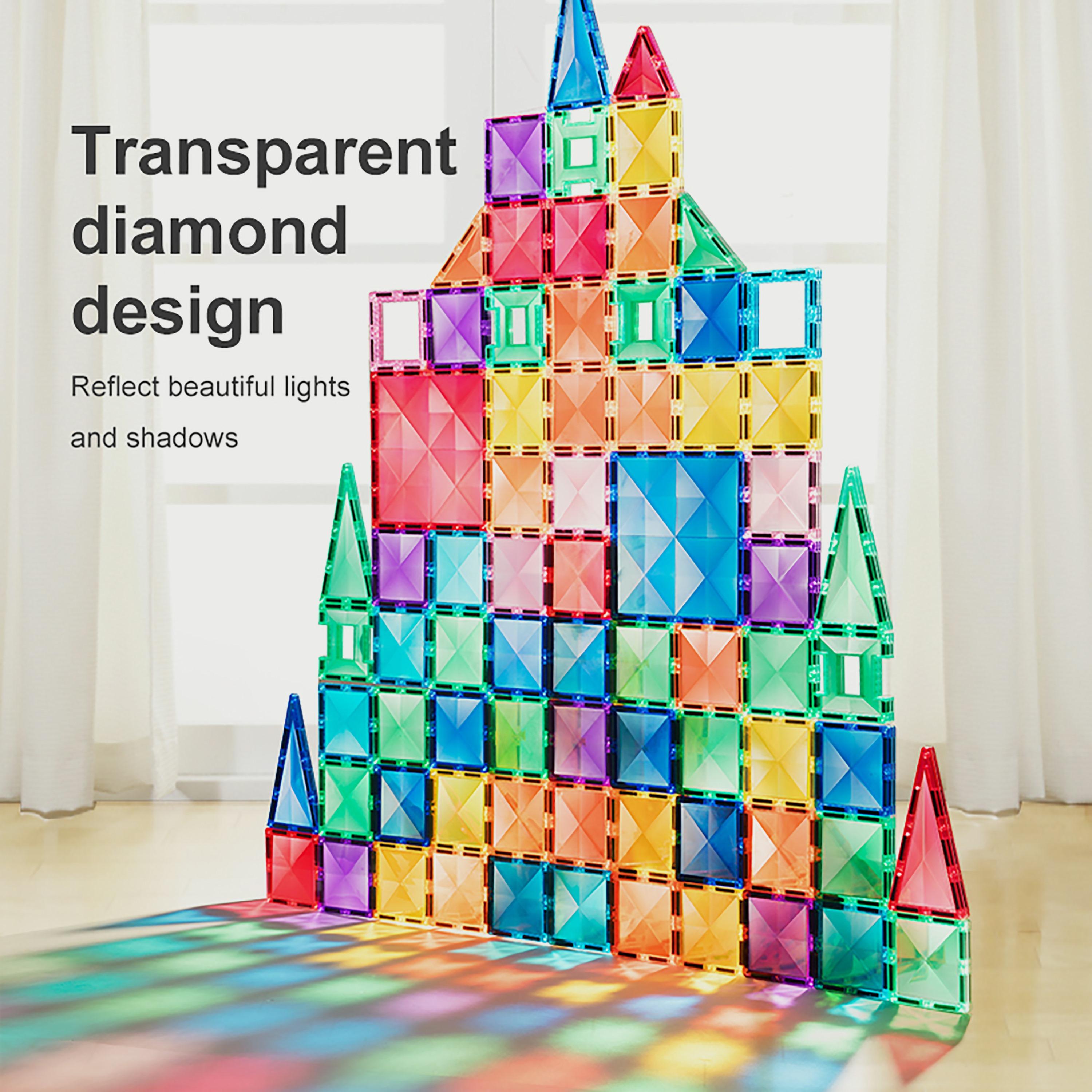 البلاطات المغناطيسية الملونة من ميدير، 60 قطعة-toys-babyandtoddlertoys-learningtoys-image-3