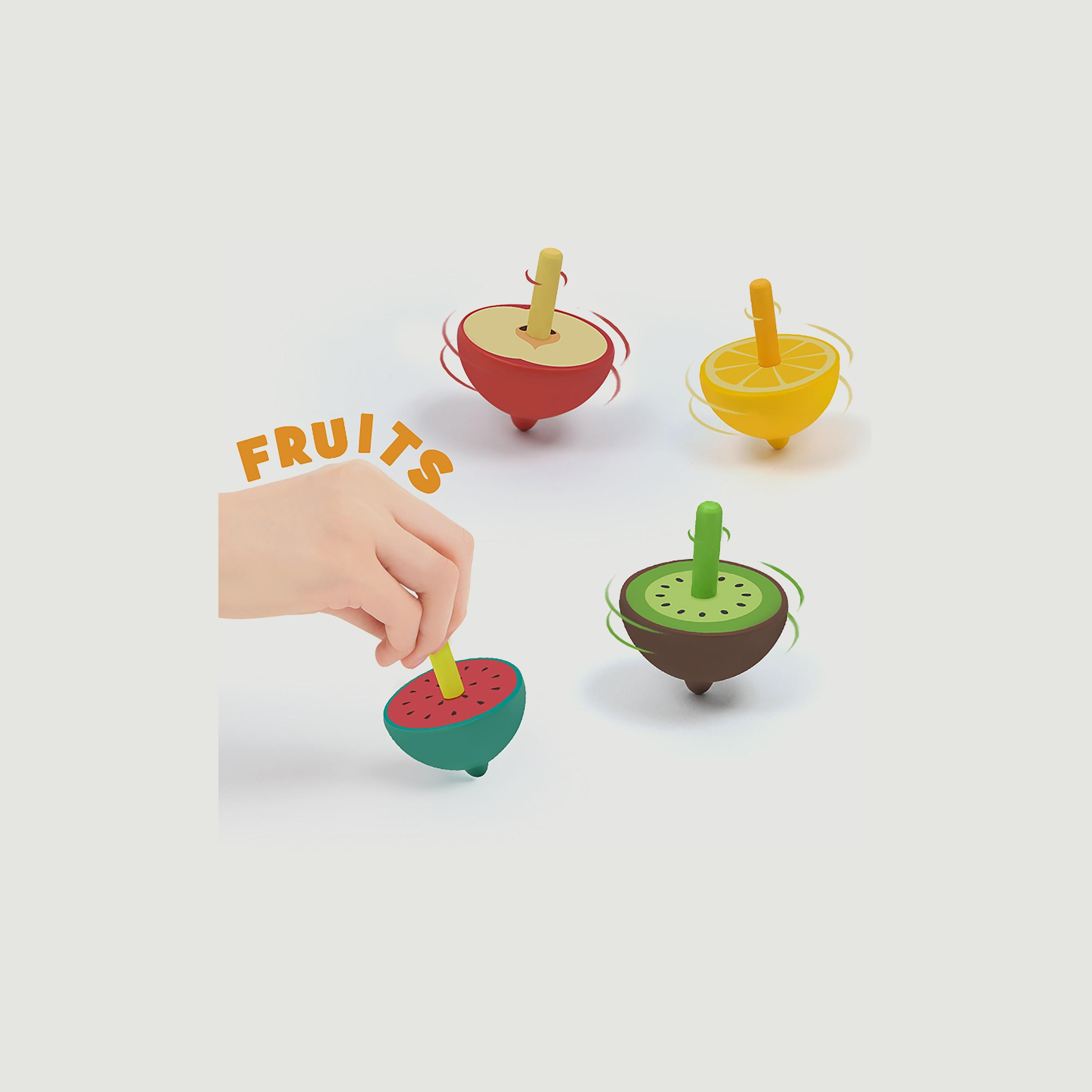 Mideer Wooden Spinning Top, Lemon-toys-babyandtoddlertoys-learningtoys-image-2