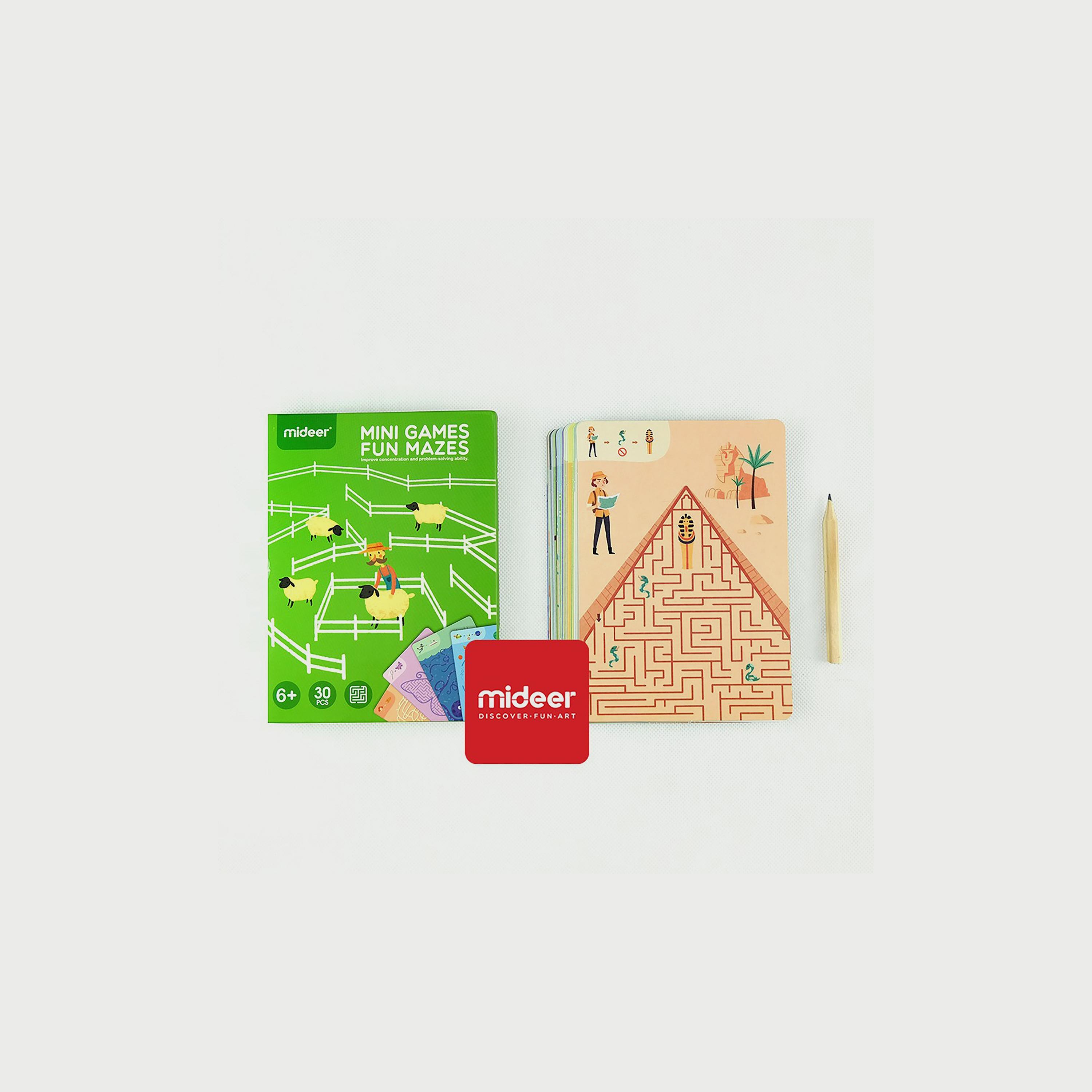 Mideer Mini Games, Fun Mazes-toys-babyandtoddlertoys-learningtoys-image-2