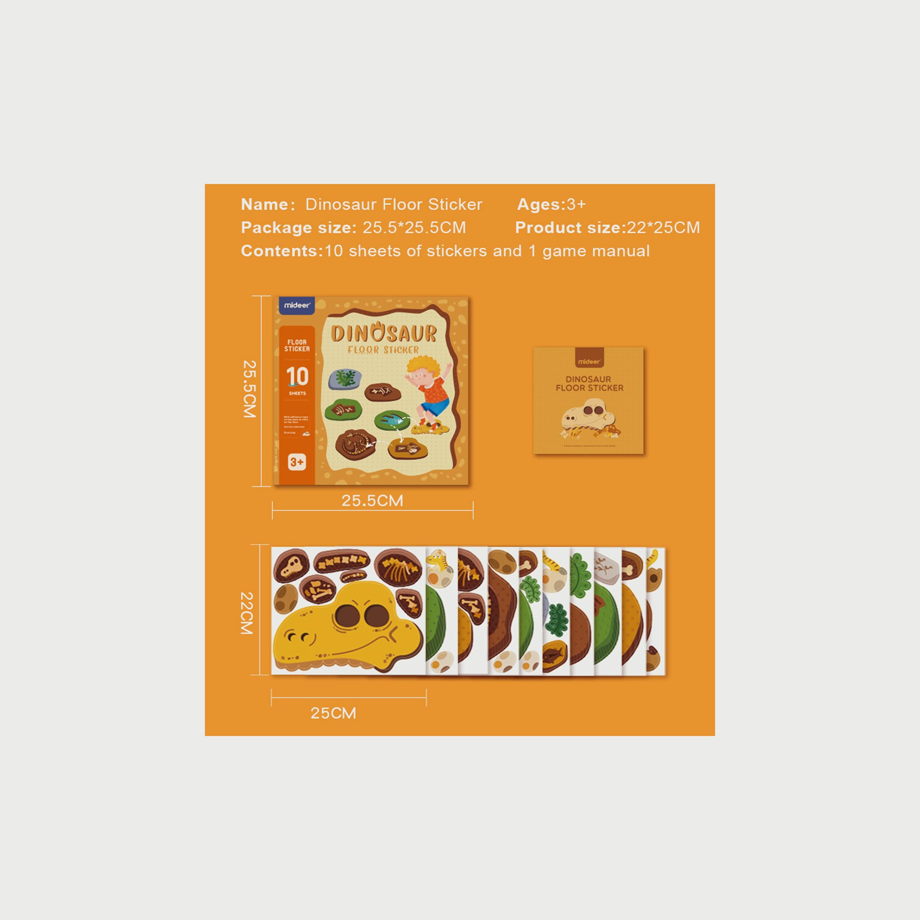Mideer Hopscotch Sticker Set, Dinosaurs-school-artsandcrafts-image-3