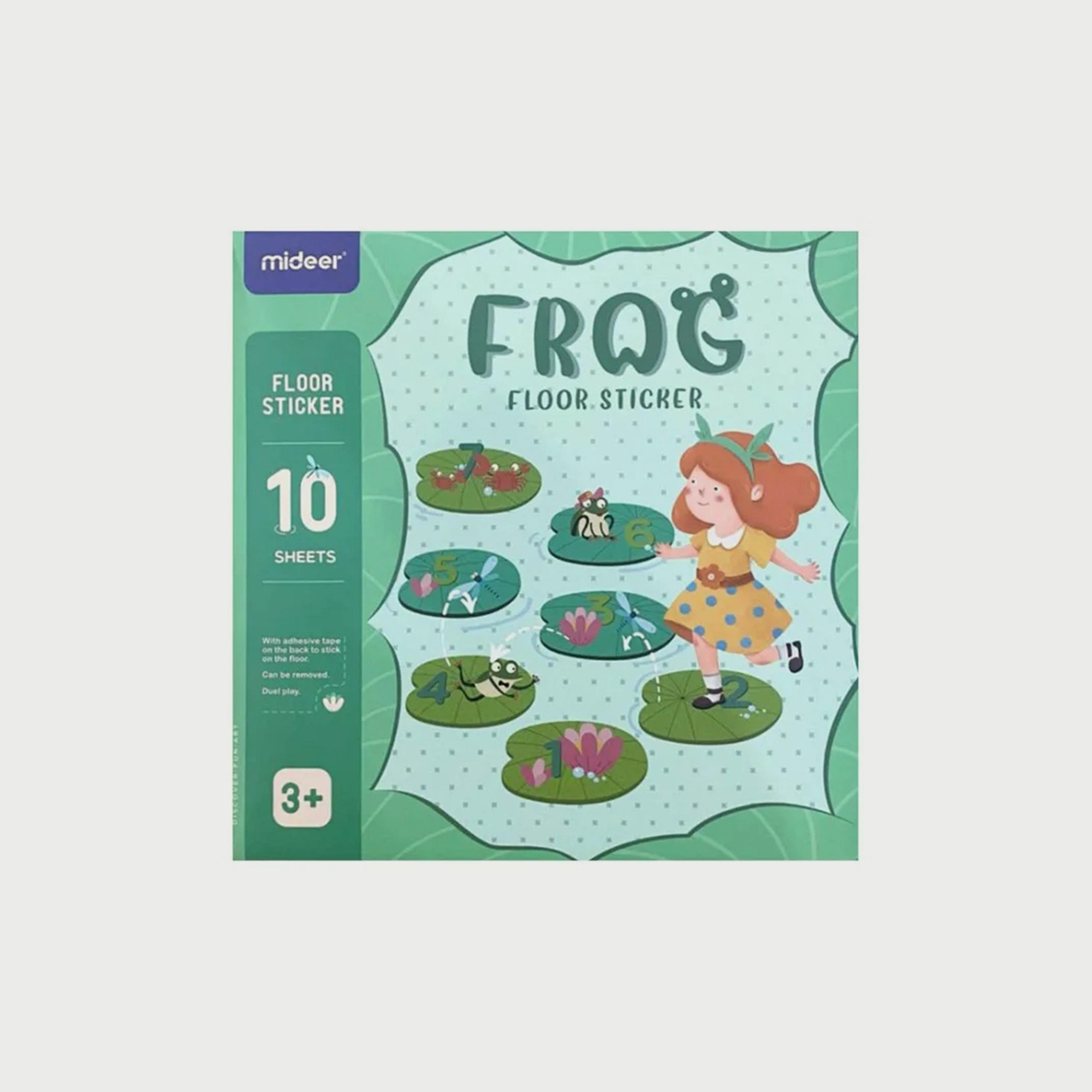 Mideer Hopscotch Sticker Set, Frog-school-artsandcrafts-image-1