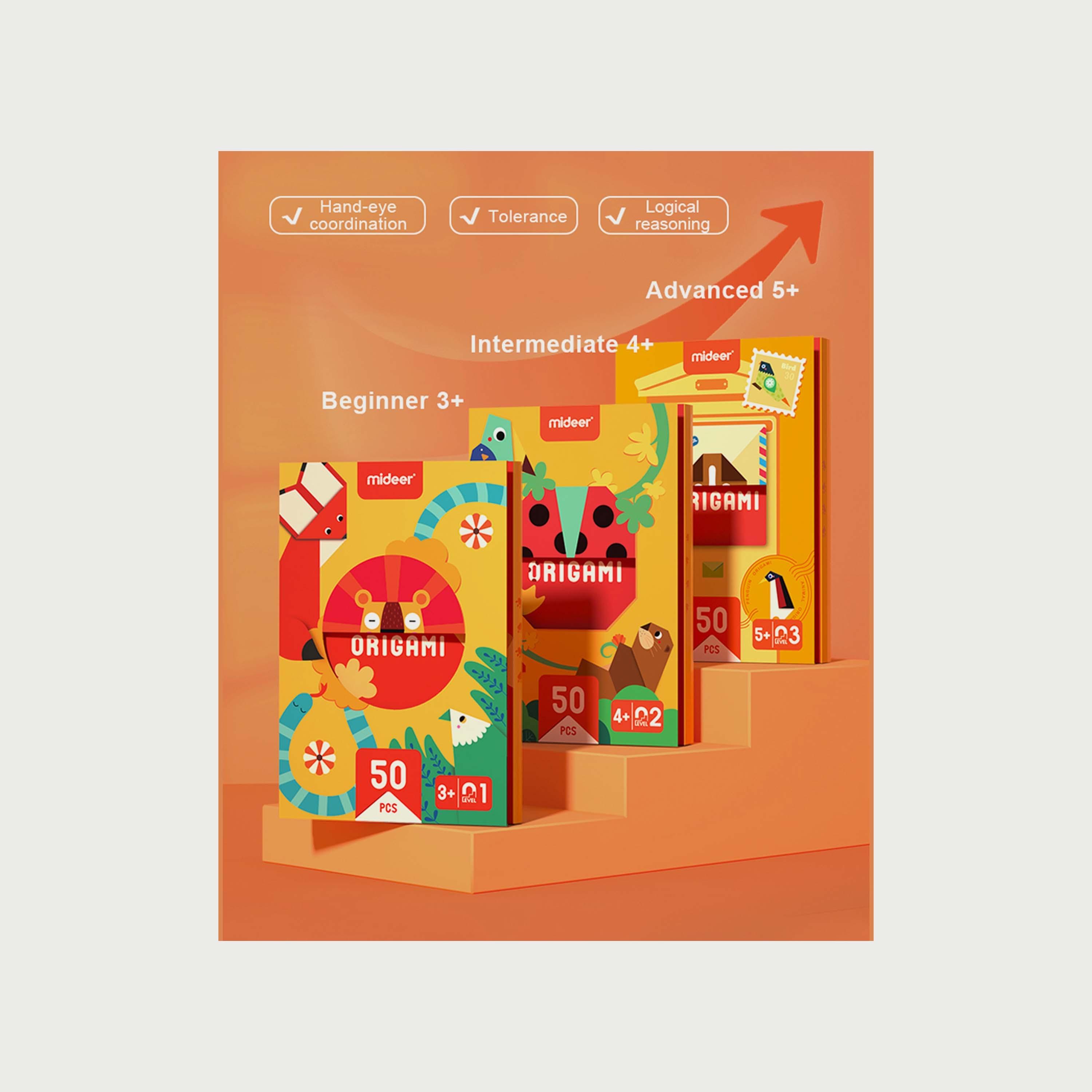 Mideer Origami Kit, Beginner-toys-babyandtoddlertoys-learningtoys-image-2