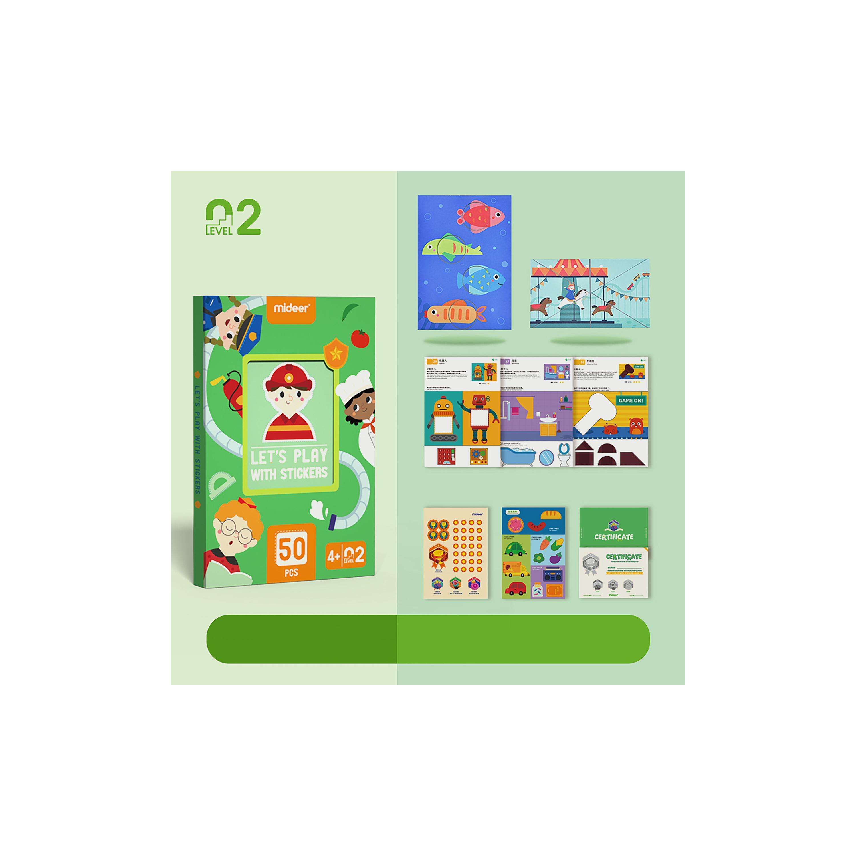 Mideer Let's Play With Stickers, Level 2-toys-roleplay-makeupandcosmeticsets-image-4