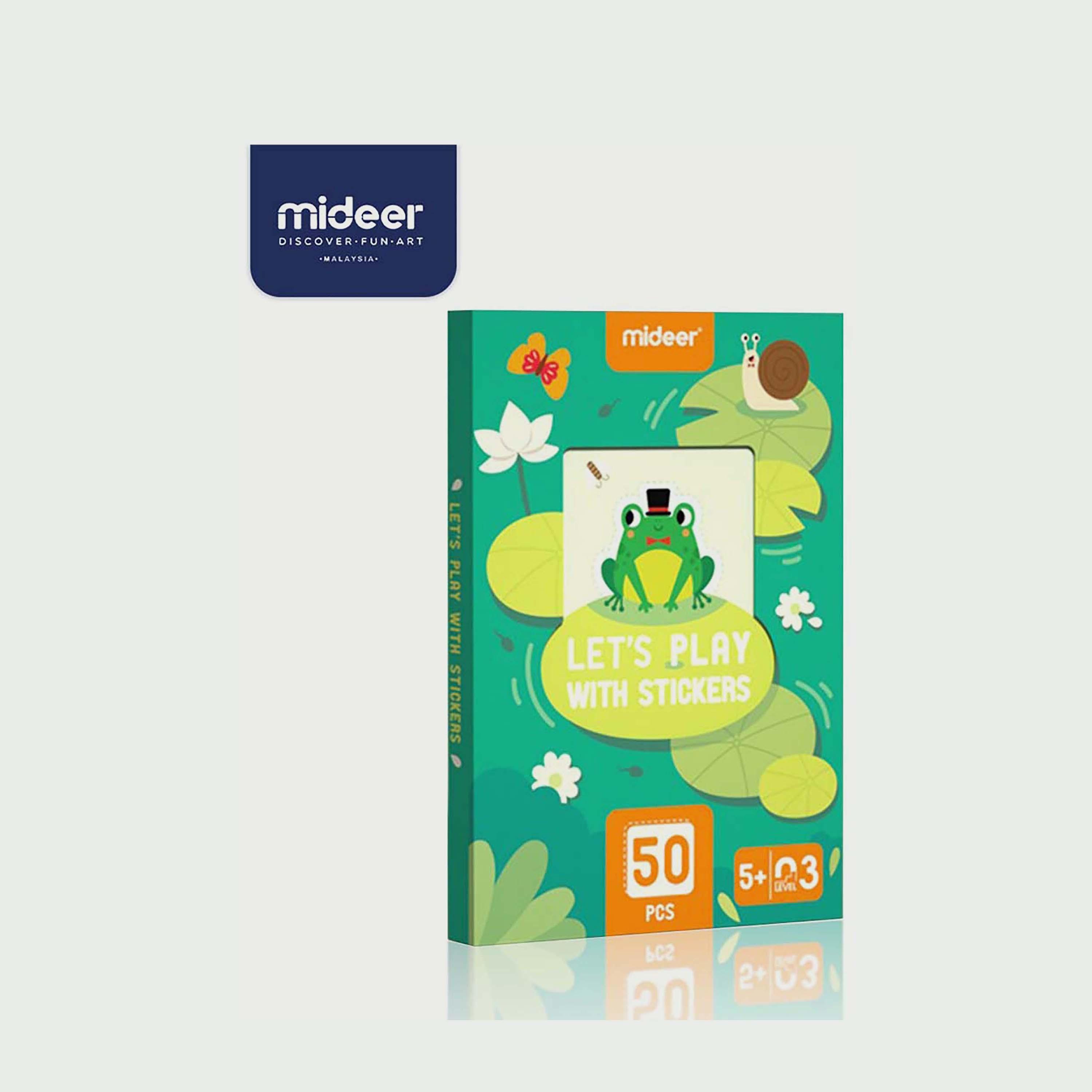 Mideer Let's Play With Stickers, Level 3-toys-roleplay-makeupandcosmeticsets-image-1