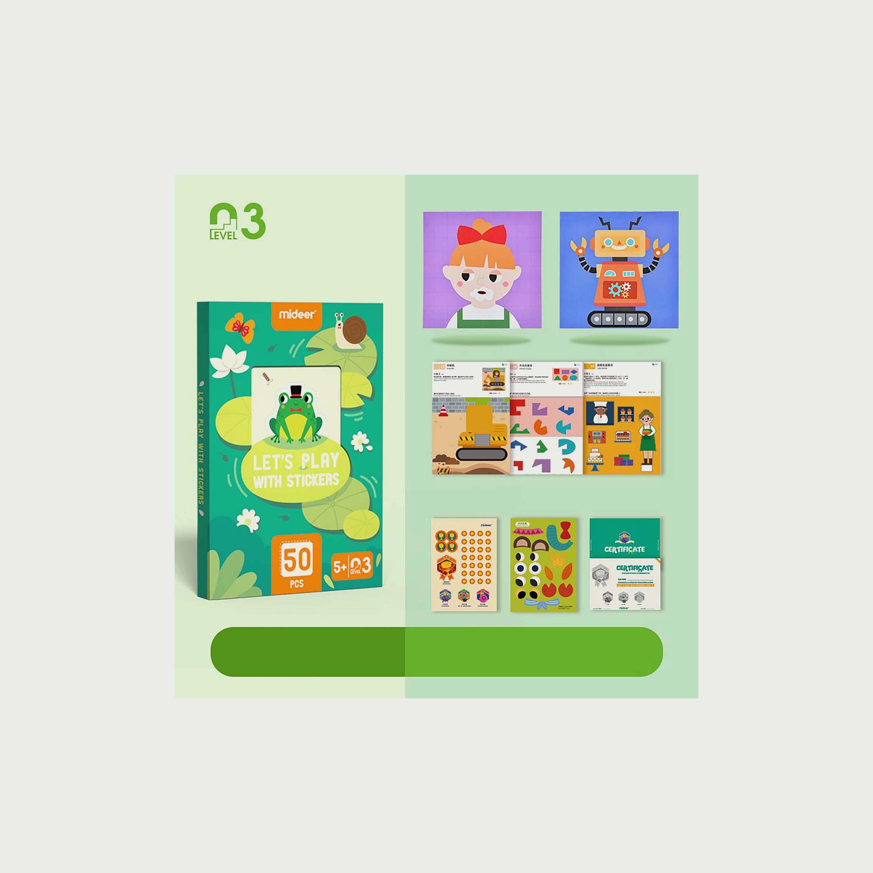 Mideer Let's Play With Stickers, Level 3-toys-roleplay-makeupandcosmeticsets-image-5