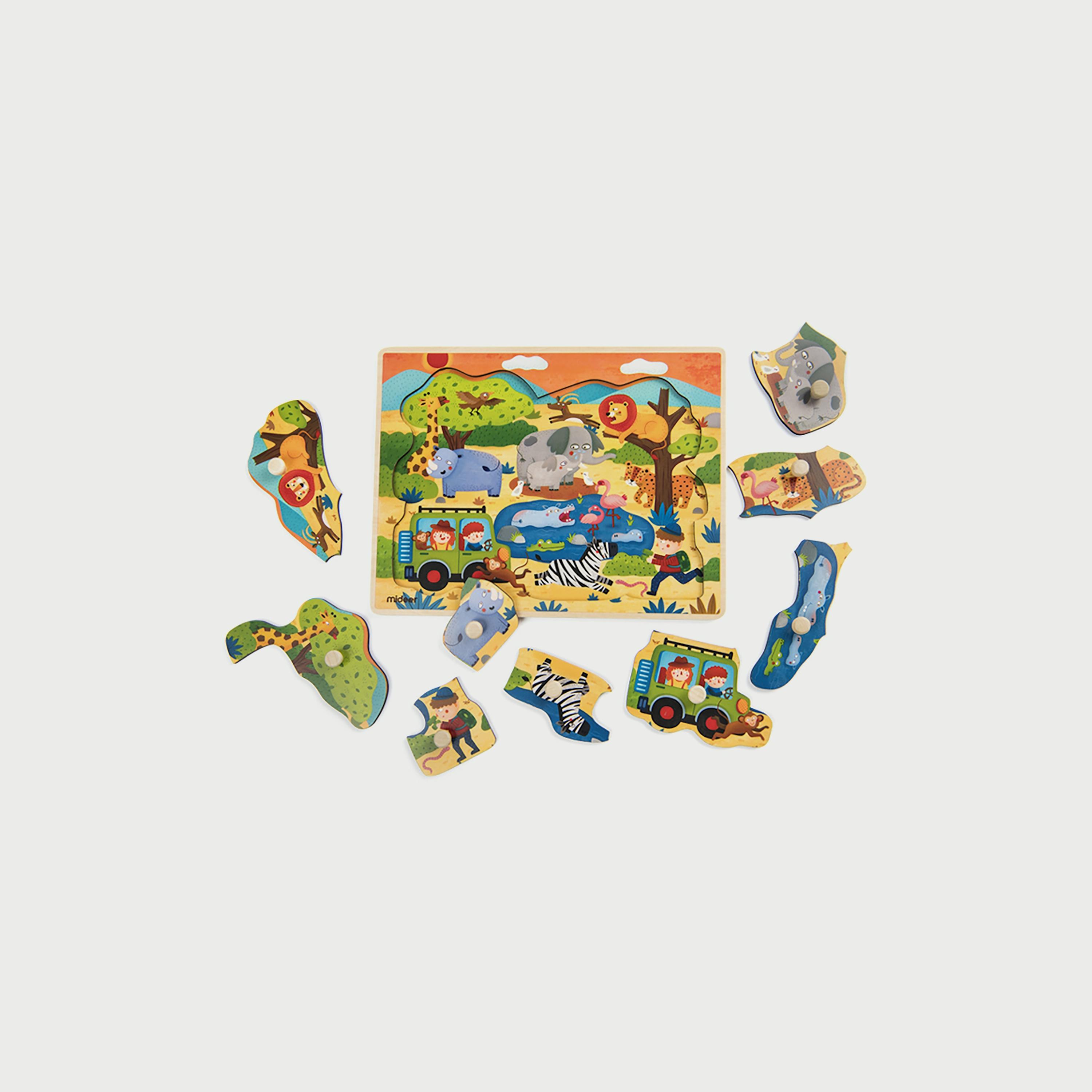 لغز اكتشاف الحيوانات البرية من ميدير-toys-indoortoys-puzzles-image-1