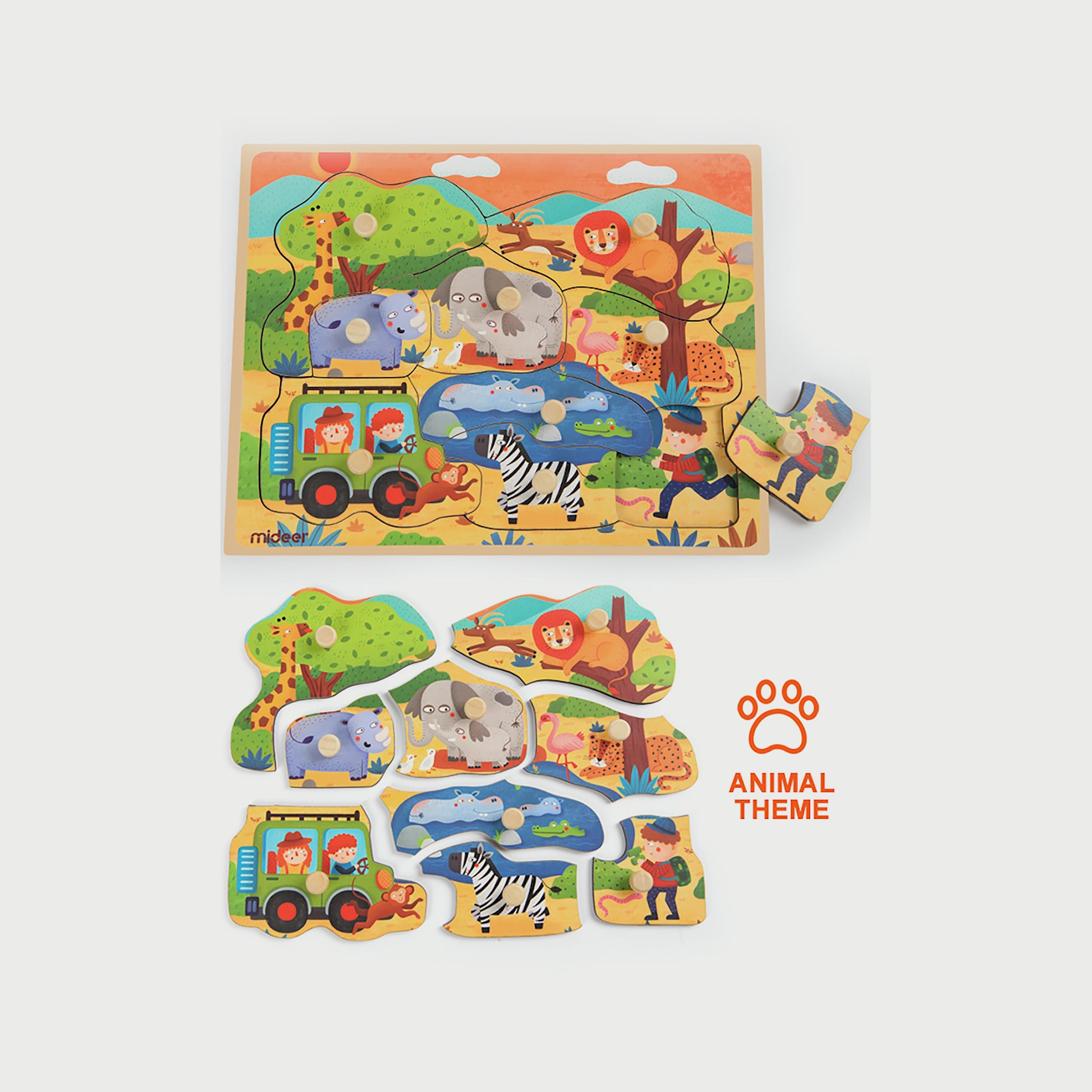 لغز اكتشاف الحيوانات البرية من ميدير-toys-indoortoys-puzzles-image-2