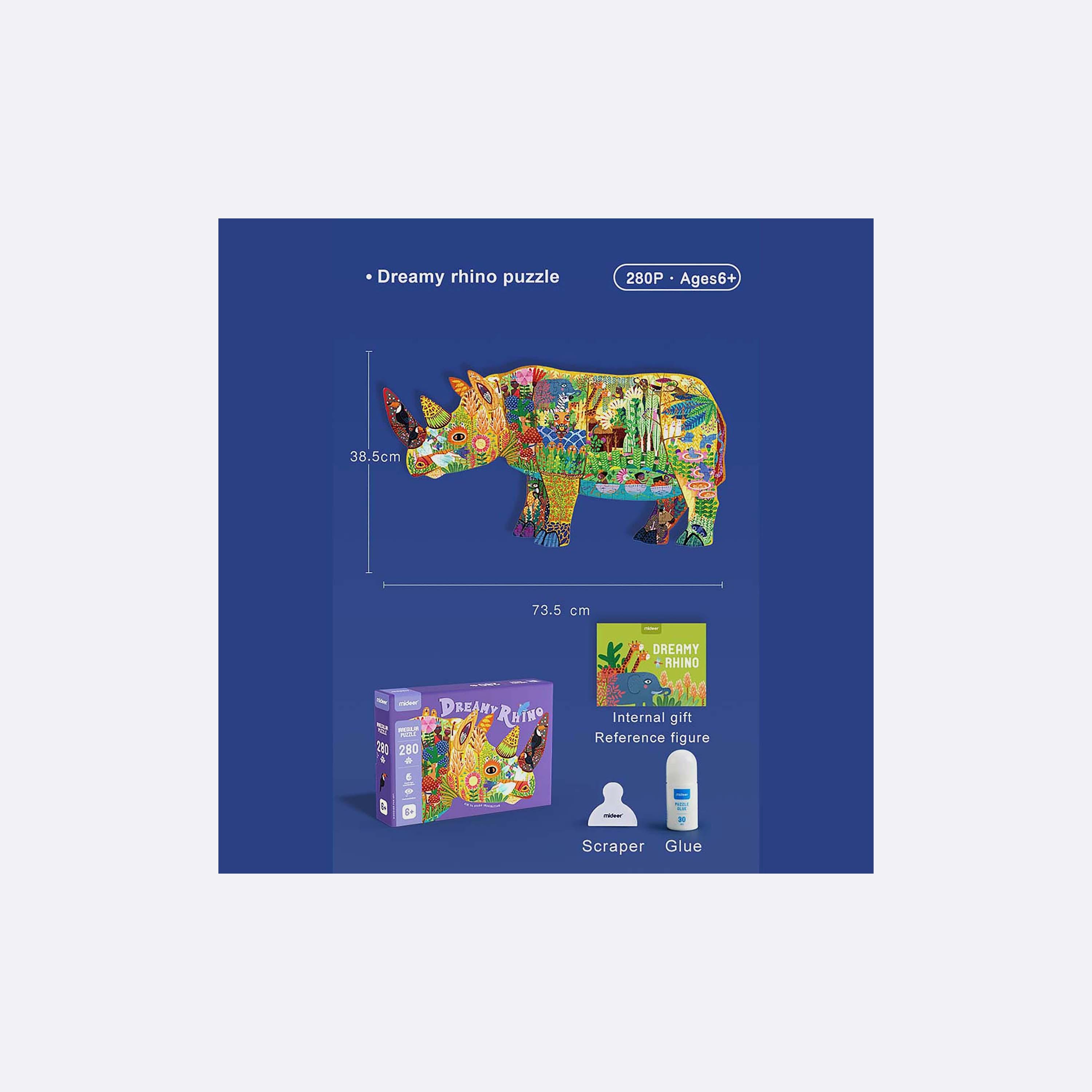 لغز راينو الحالم من ميدير، 280-قطعة-toys-indoortoys-puzzles-image-4