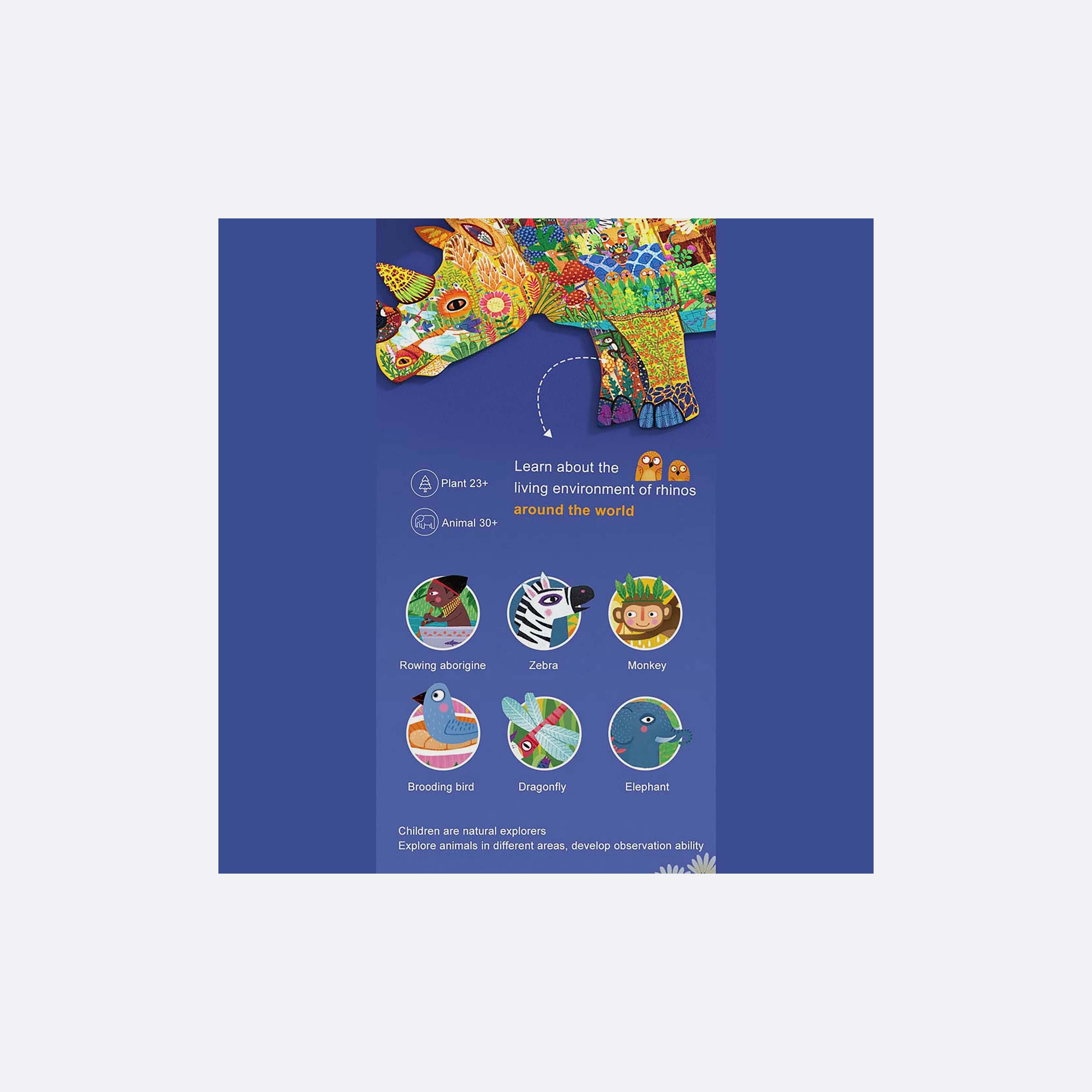 لغز راينو الحالم من ميدير، 280-قطعة-toys-indoortoys-puzzles-image-3