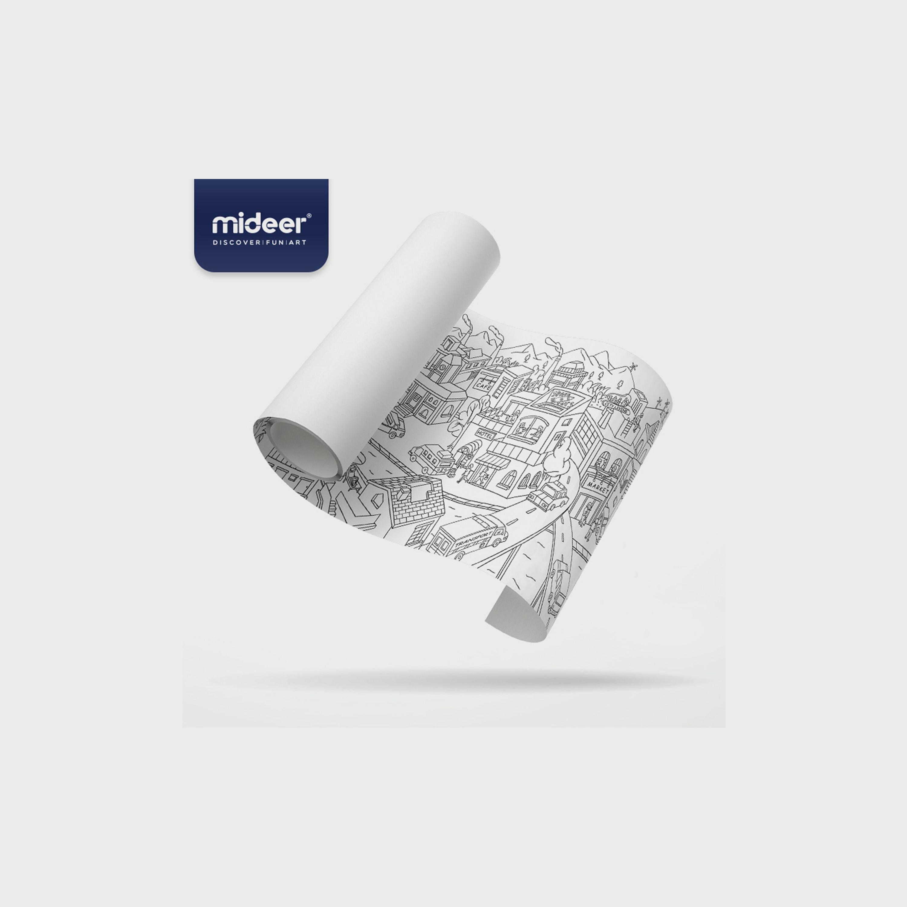 Mideer Colouring Roll, City (10 Mtrs)-school-artsandcrafts-image-1