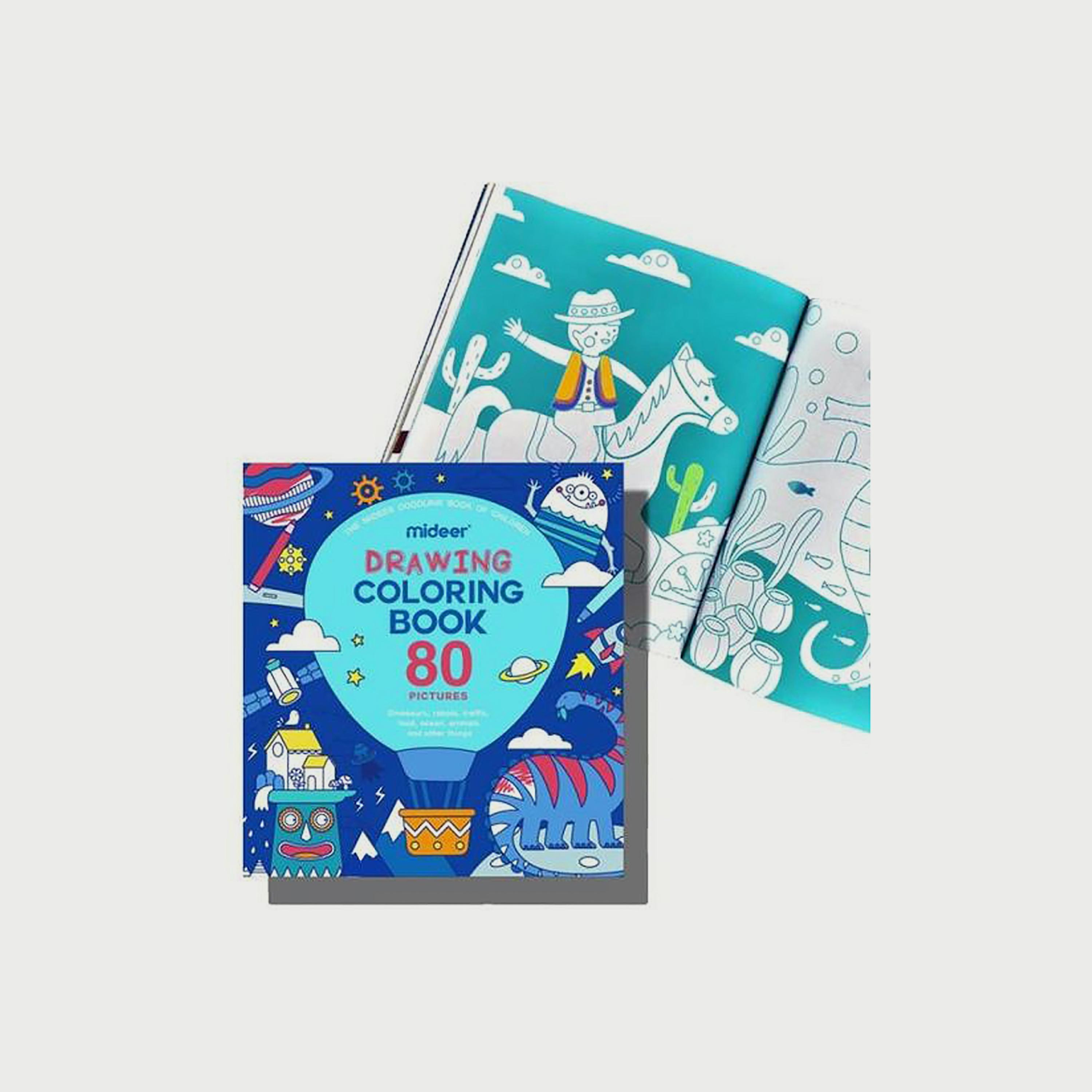 Mideer Colouring Book, Blue-school-artsandcrafts-image-2