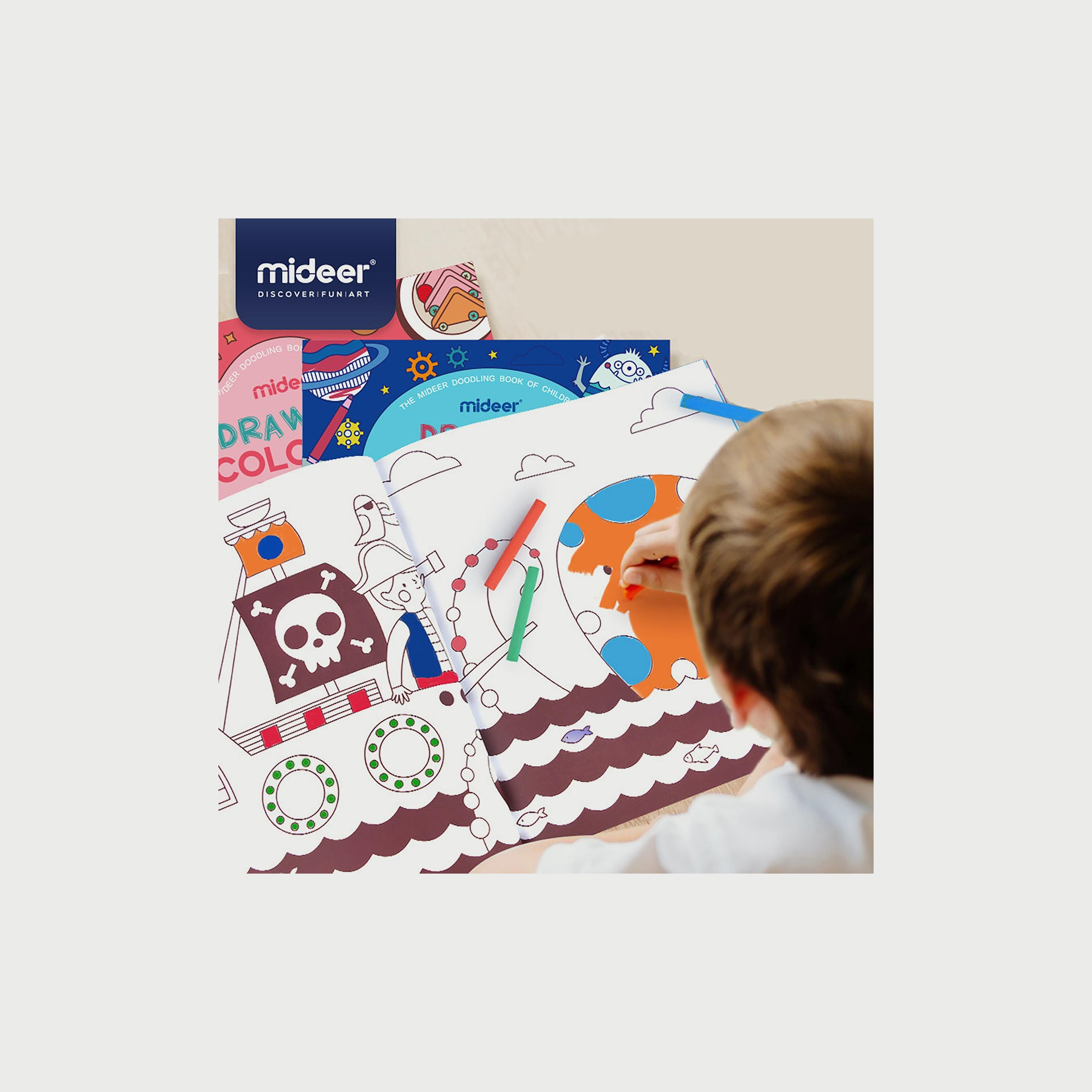 Mideer Colouring Book, Blue-school-artsandcrafts-image-4
