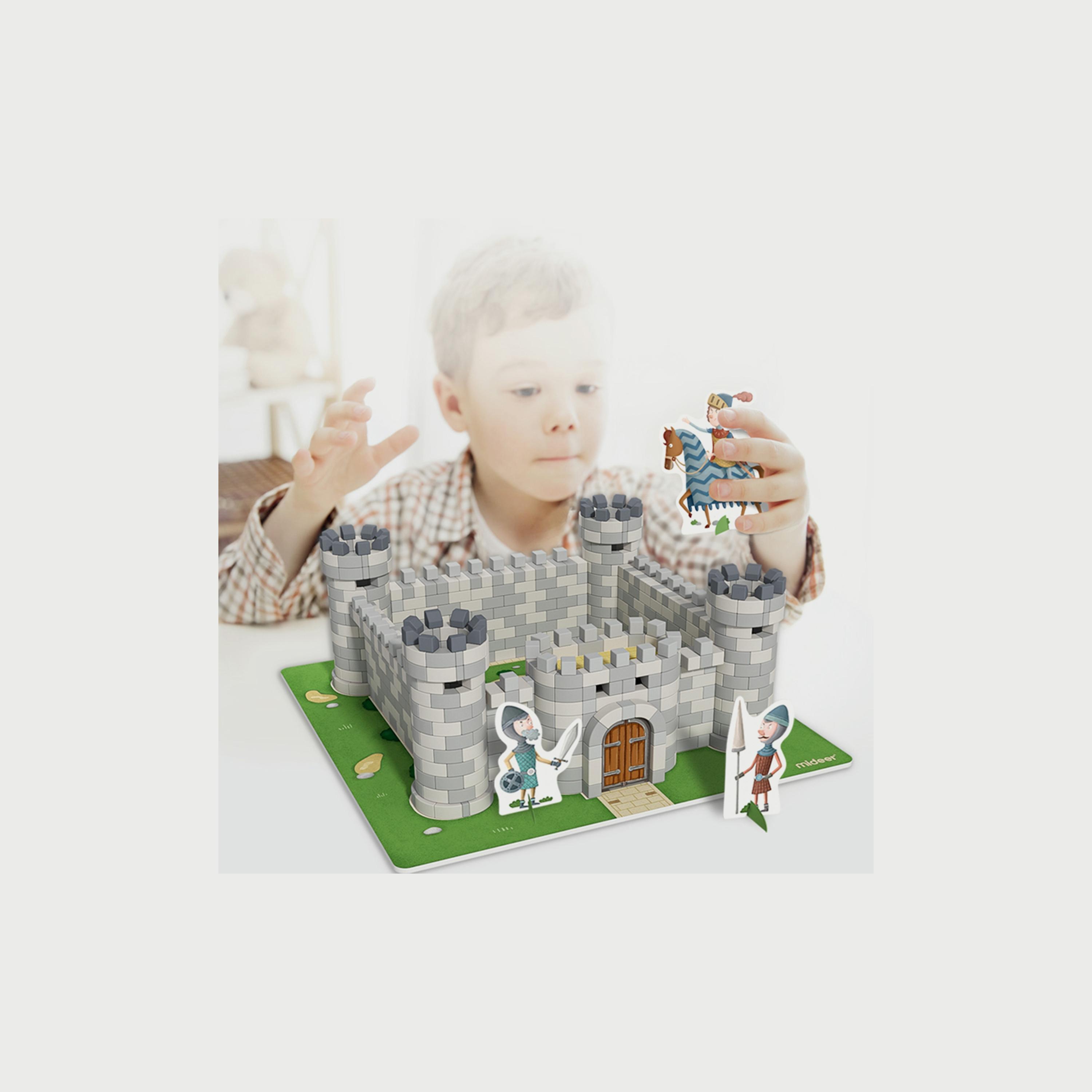 بناء محترف من ميدير، قلعة الفارس-toys-buildingblocks-blocks-image-5