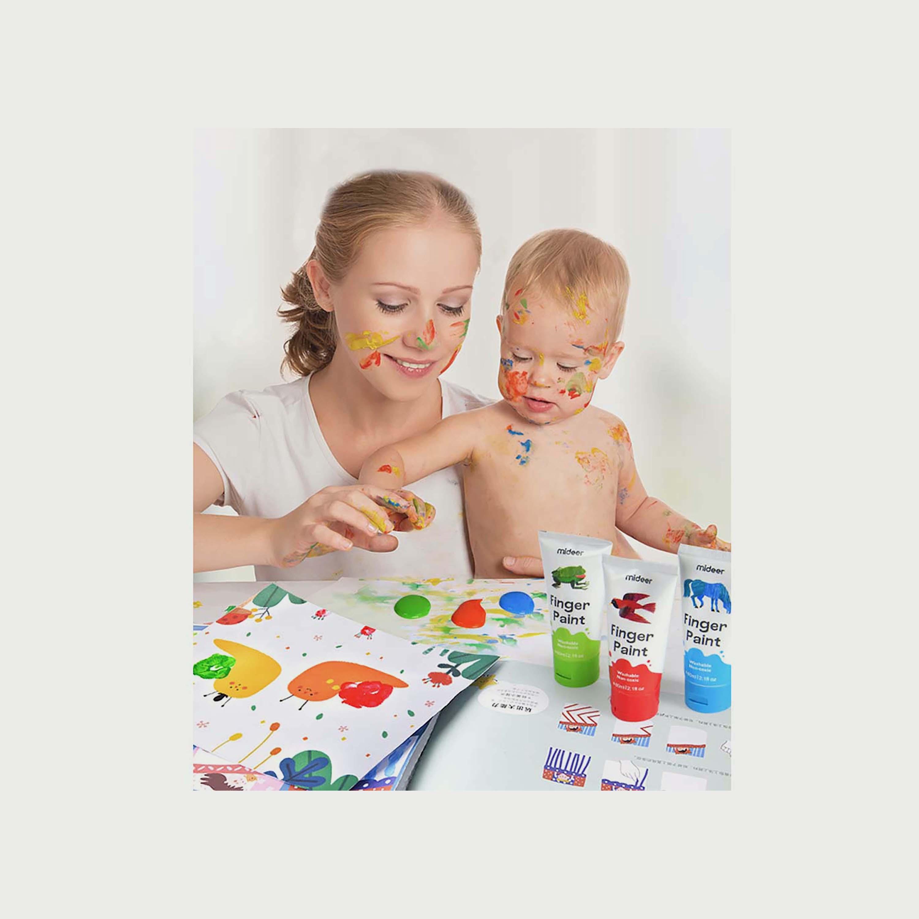 Mideer Finger Paint, 12 Colours-school-artsandcrafts-image-4