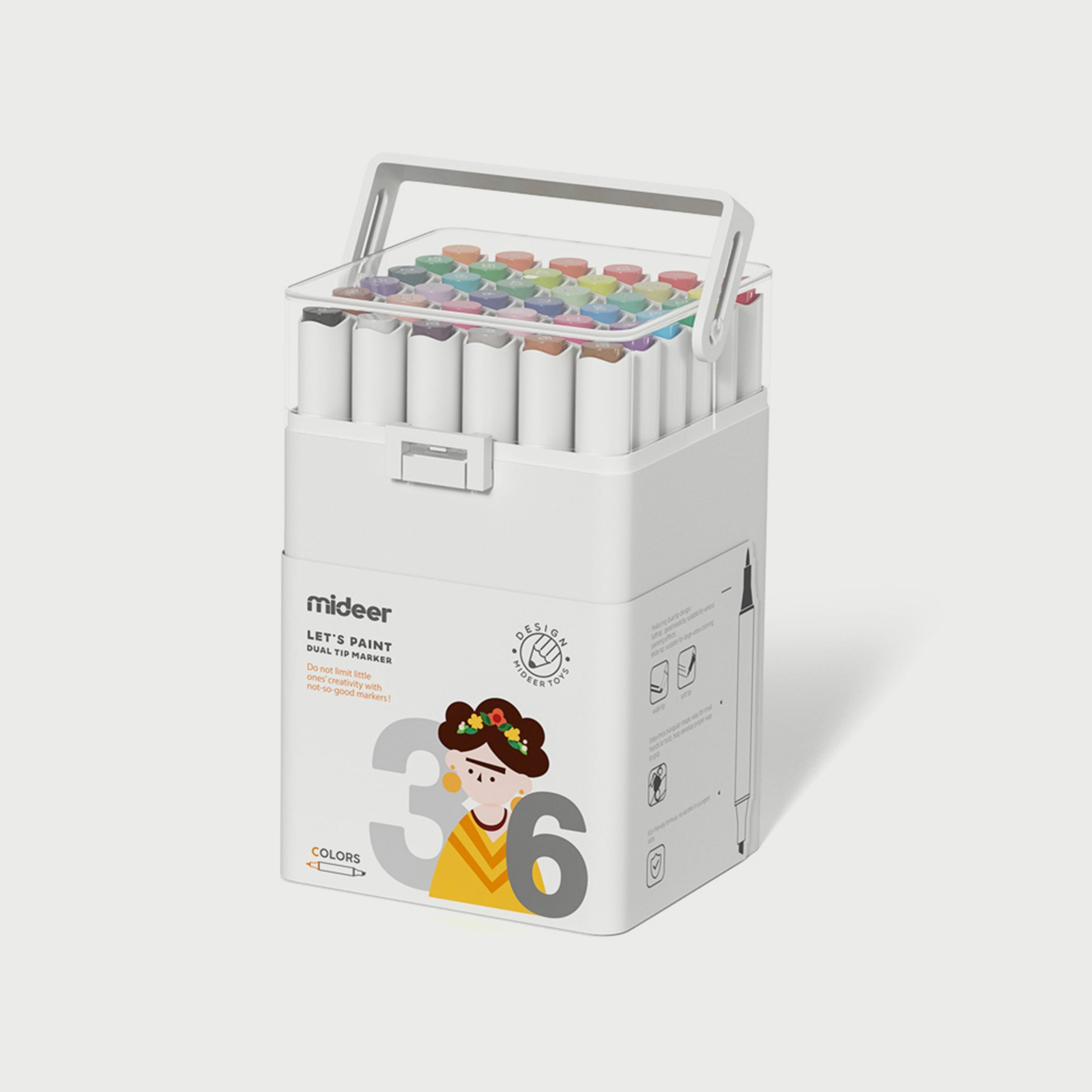 Mideer Dual Tip Markers, 36 Colours-school-artsandcrafts-image-1