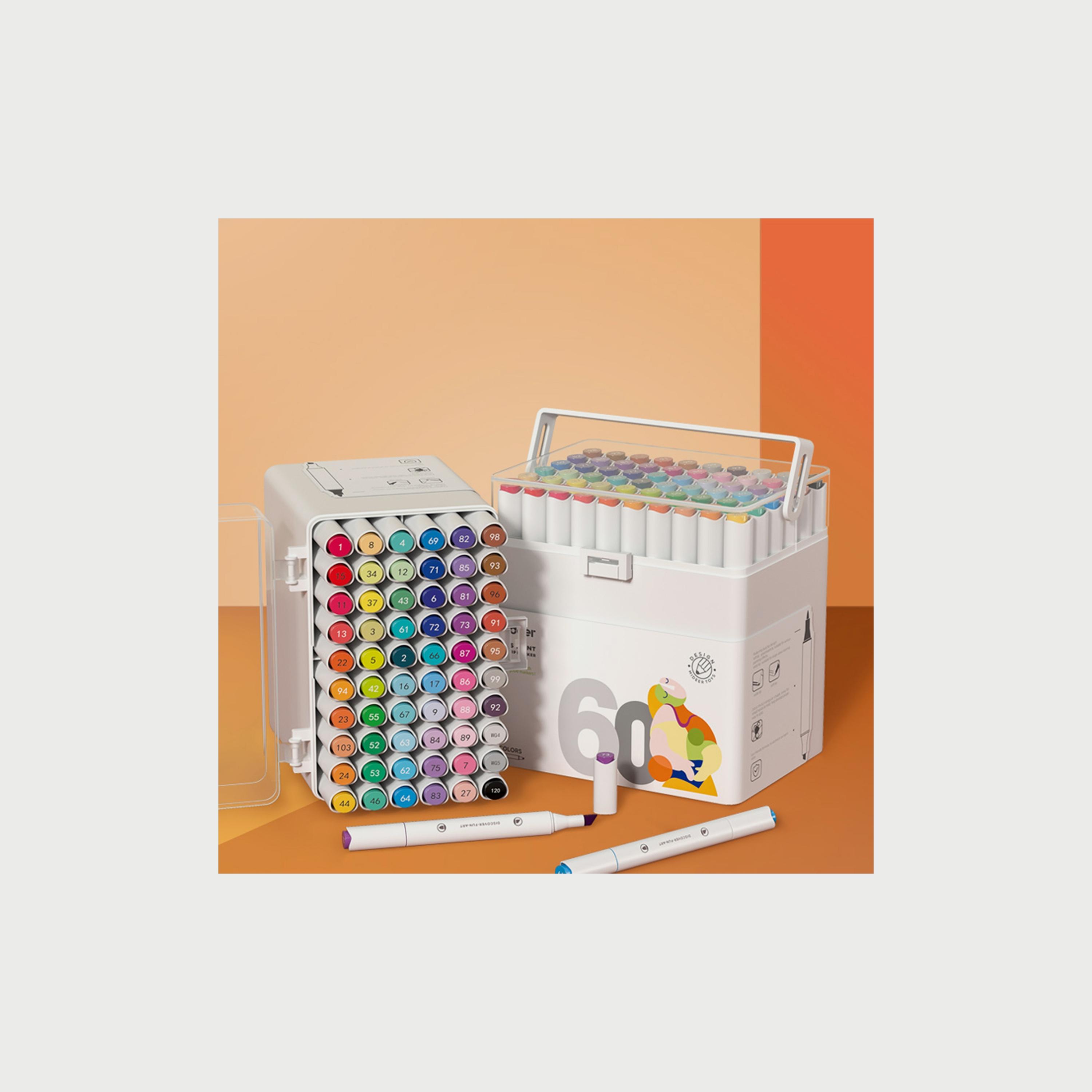 Mideer Dual Tip Markers, 48 Colours-school-artsandcrafts-image-1