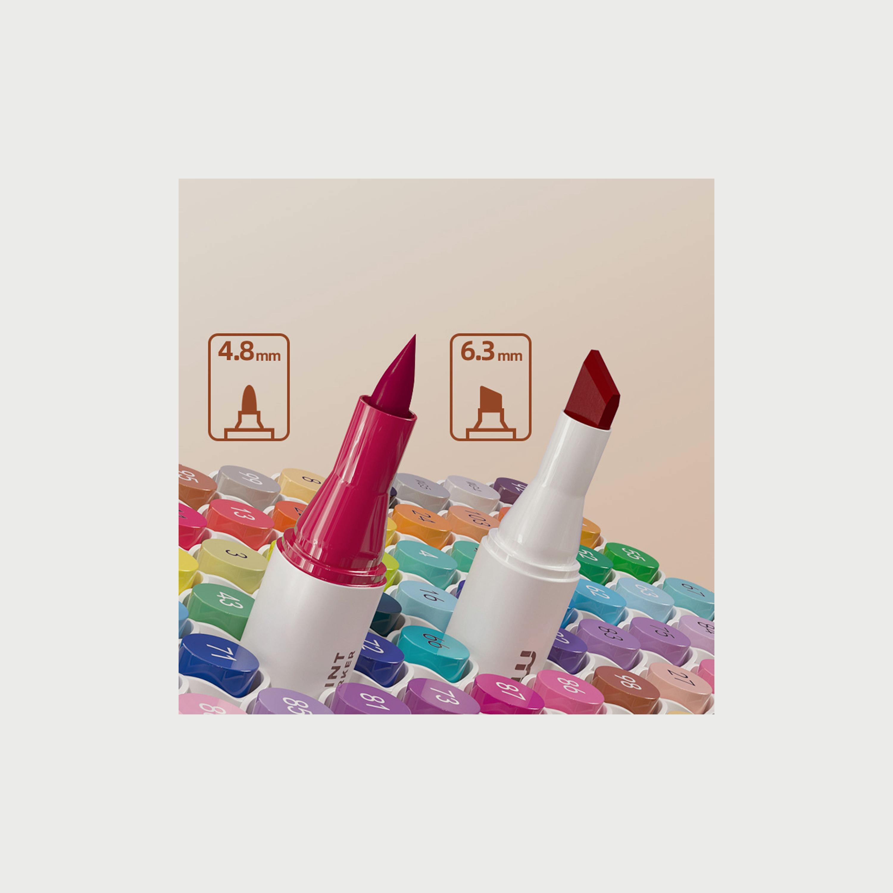 Mideer Dual Tip Markers, 48 Colours-school-artsandcrafts-image-2