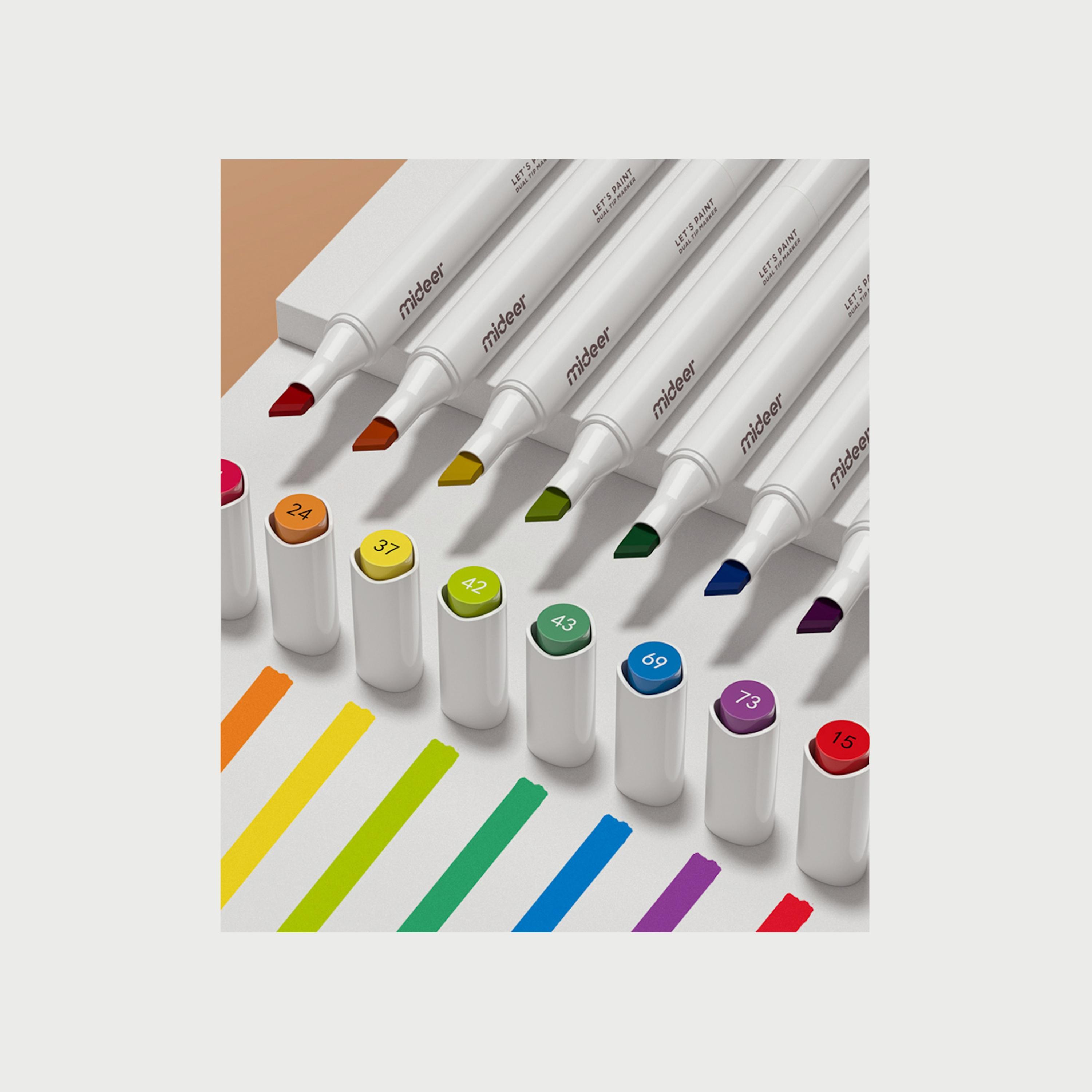 Mideer Dual Tip Markers, 48 Colours-school-artsandcrafts-image-5