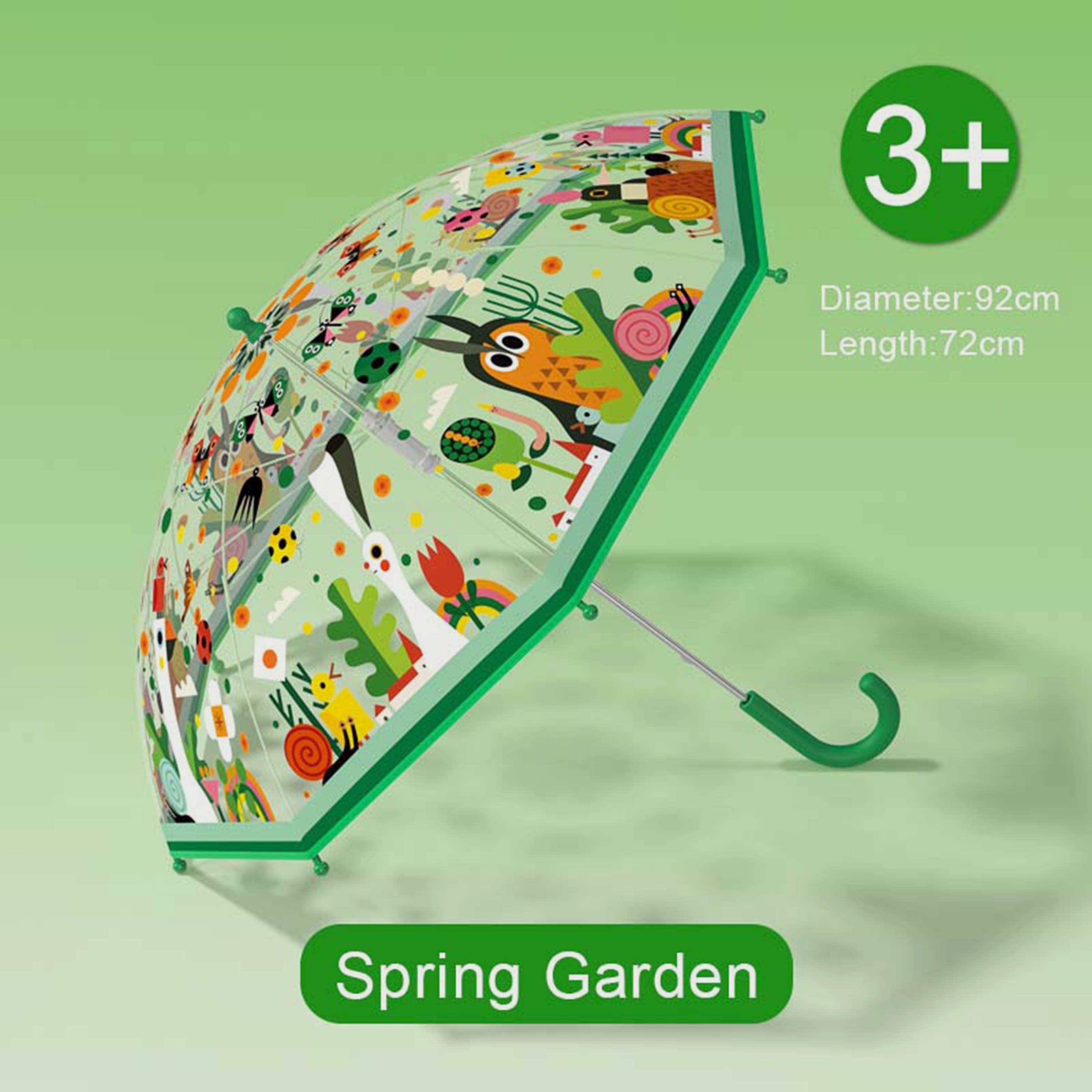 Mideer Large Kids Umbrella, Spring Garden-baby-gear-travelaccessories-image-1
