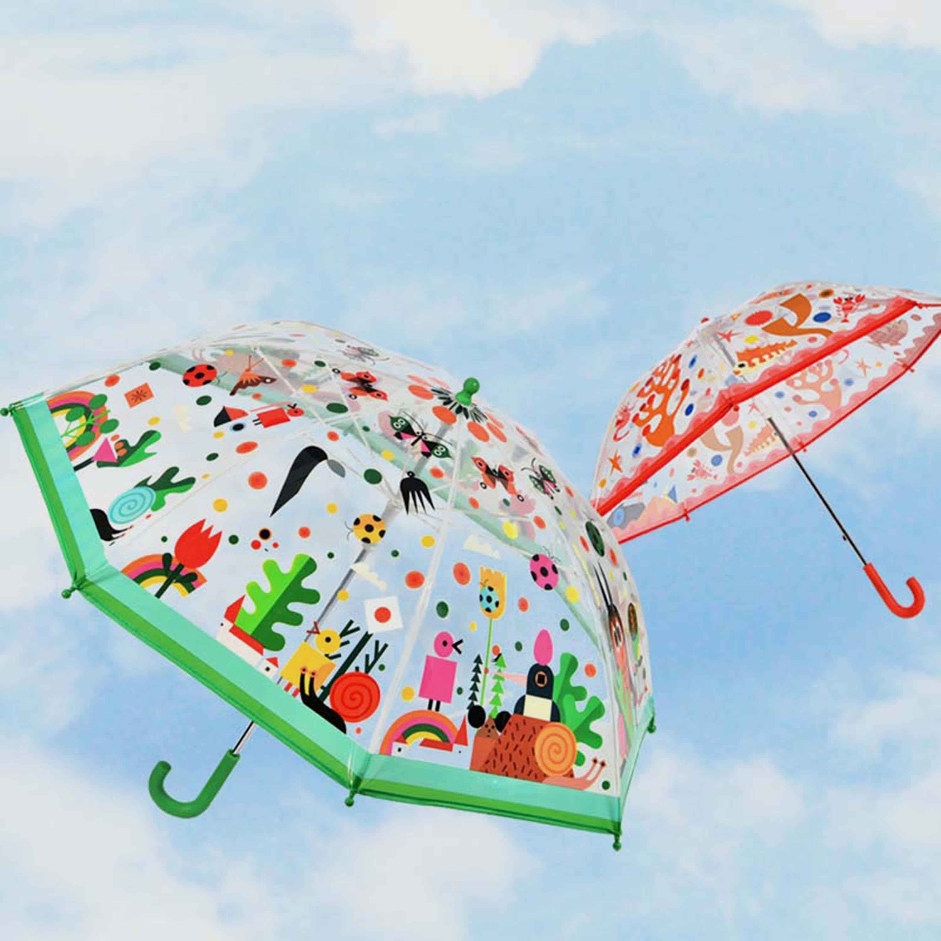 Mideer Large Kids Umbrella, Spring Garden-baby-gear-travelaccessories-image-2