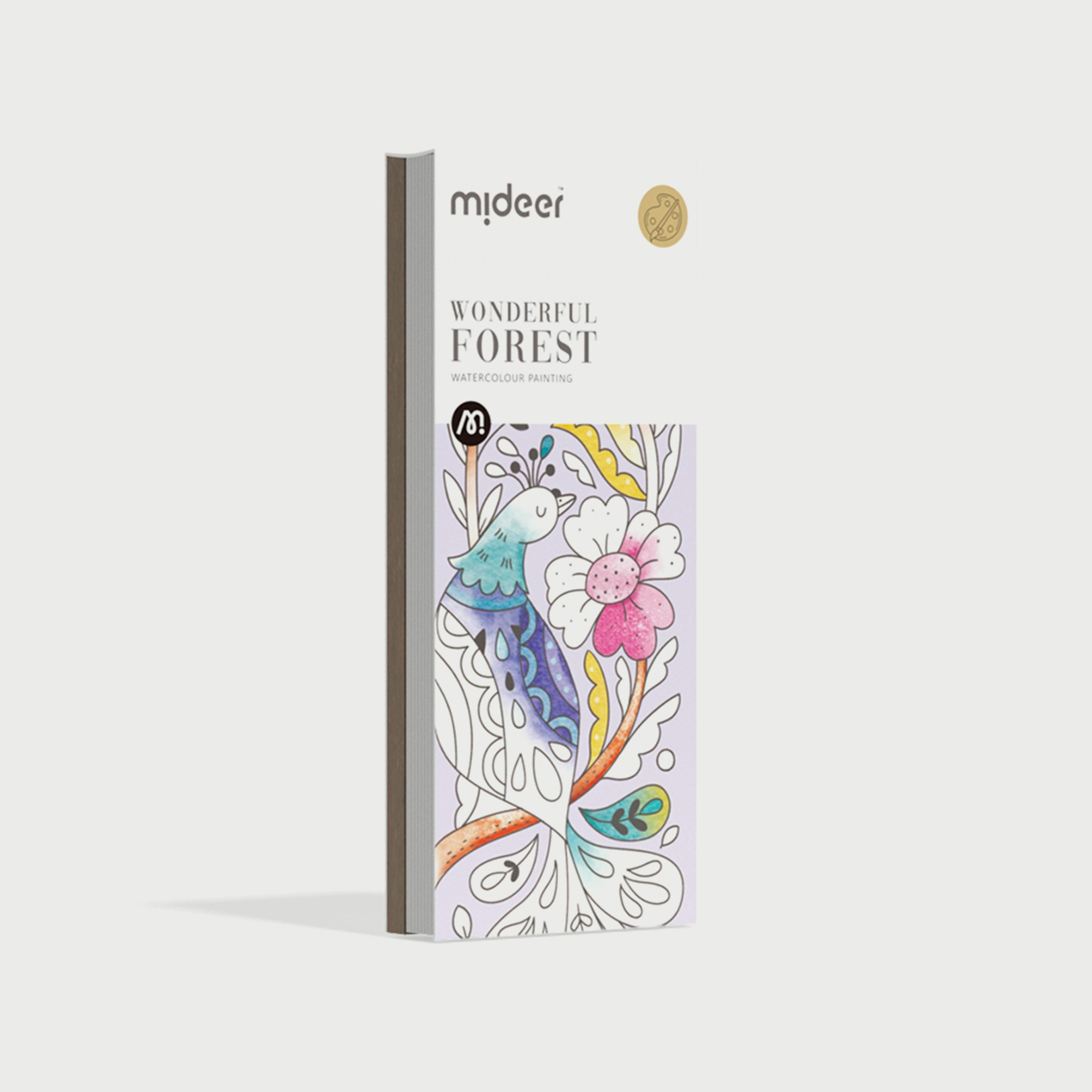Mideer Paint With Water Booklet, Wonderful Forest-school-artsandcrafts-image-1