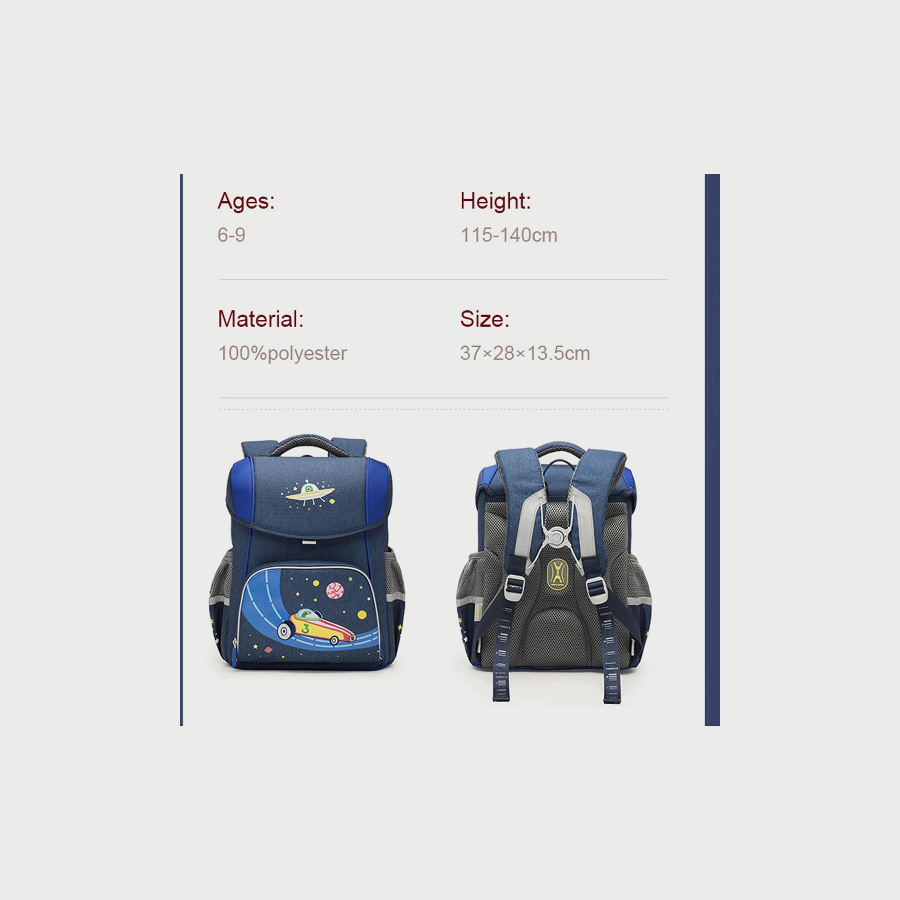 Buy Mideer Ergonomic Kids Backpack Blue Online Babyshop UAE