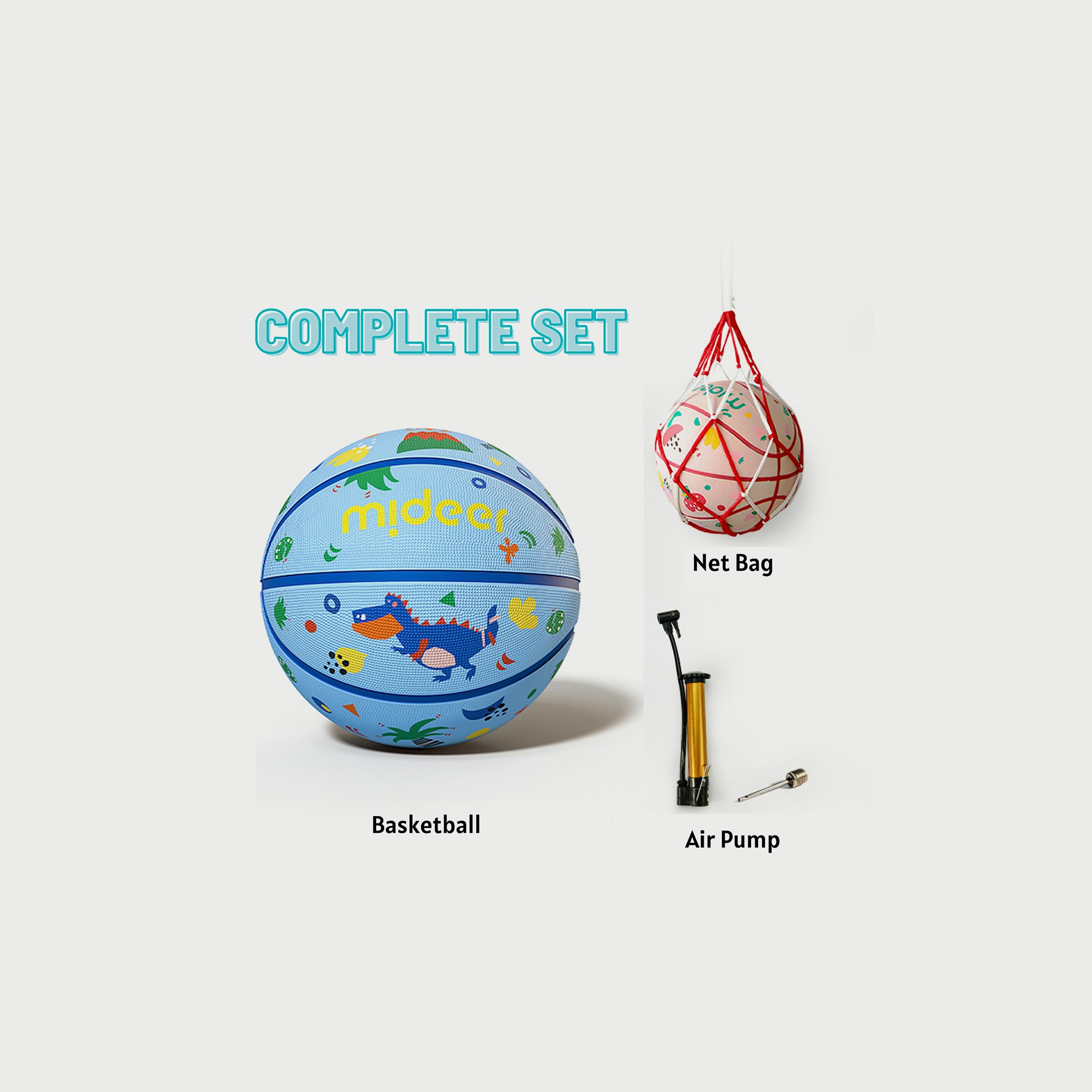 كرة السلة للأطفال من ميدير، تي-ركس (مقاس 3)-toys-outdoor-sports-image-4