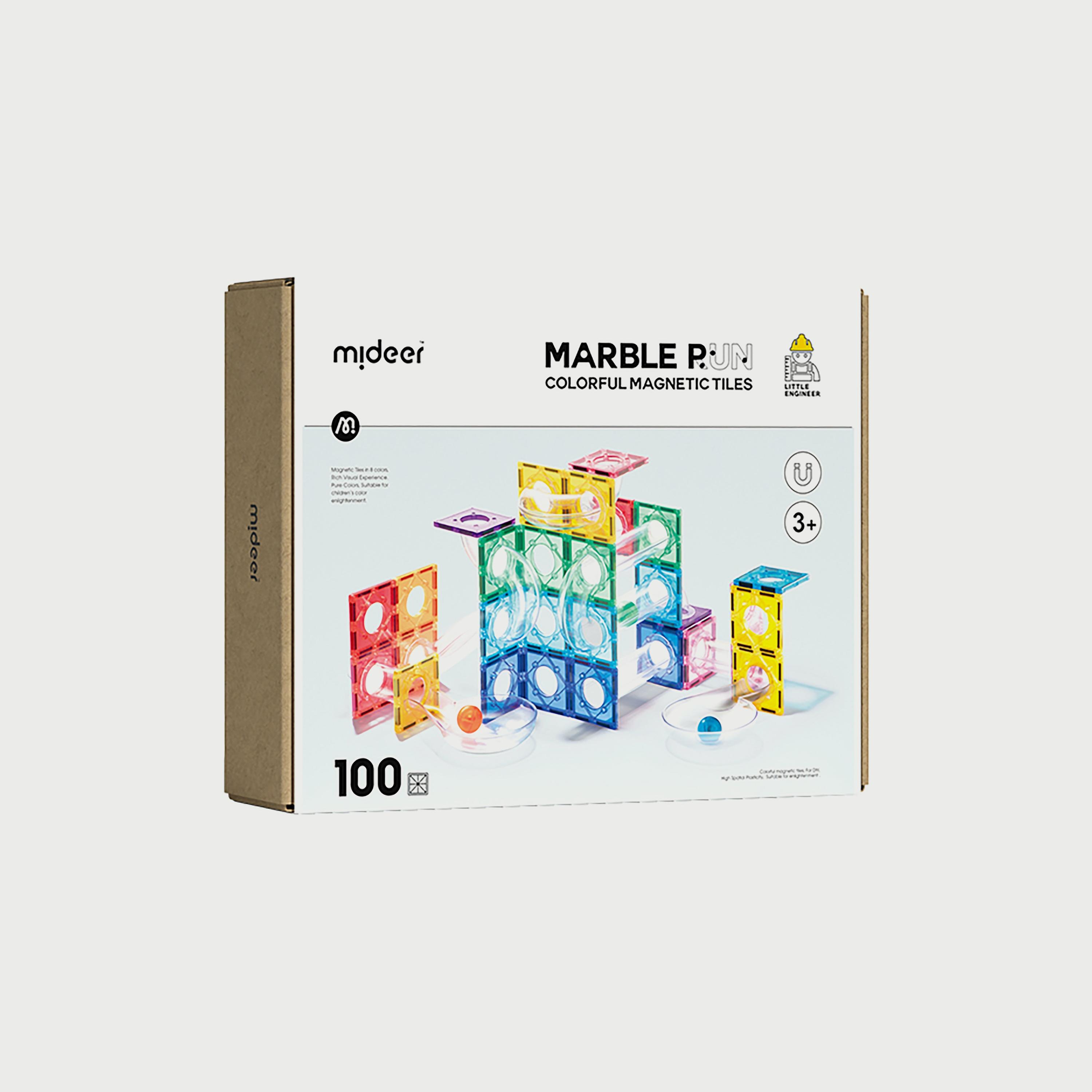Mideer Magnetic Tiles, Marble Run Edition-toys-buildingblocks-magnetictoys-image-2