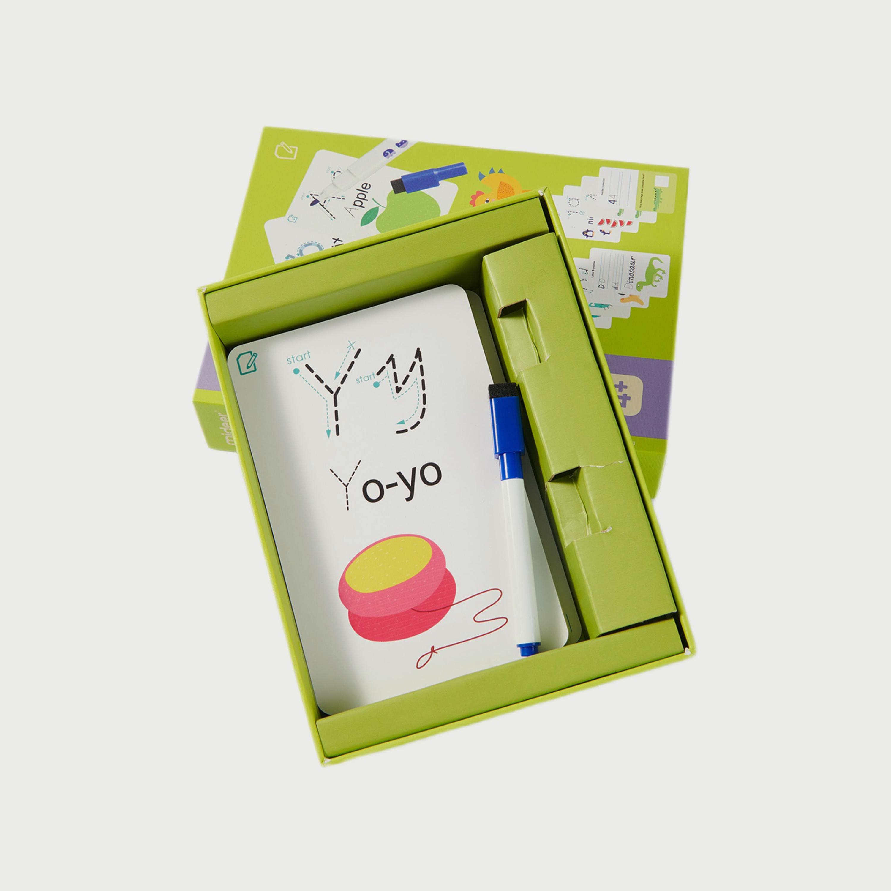 52 بطاقة أكتب و أمسح من ميدير، ABC & 123-school-stationery-accessories-image-3